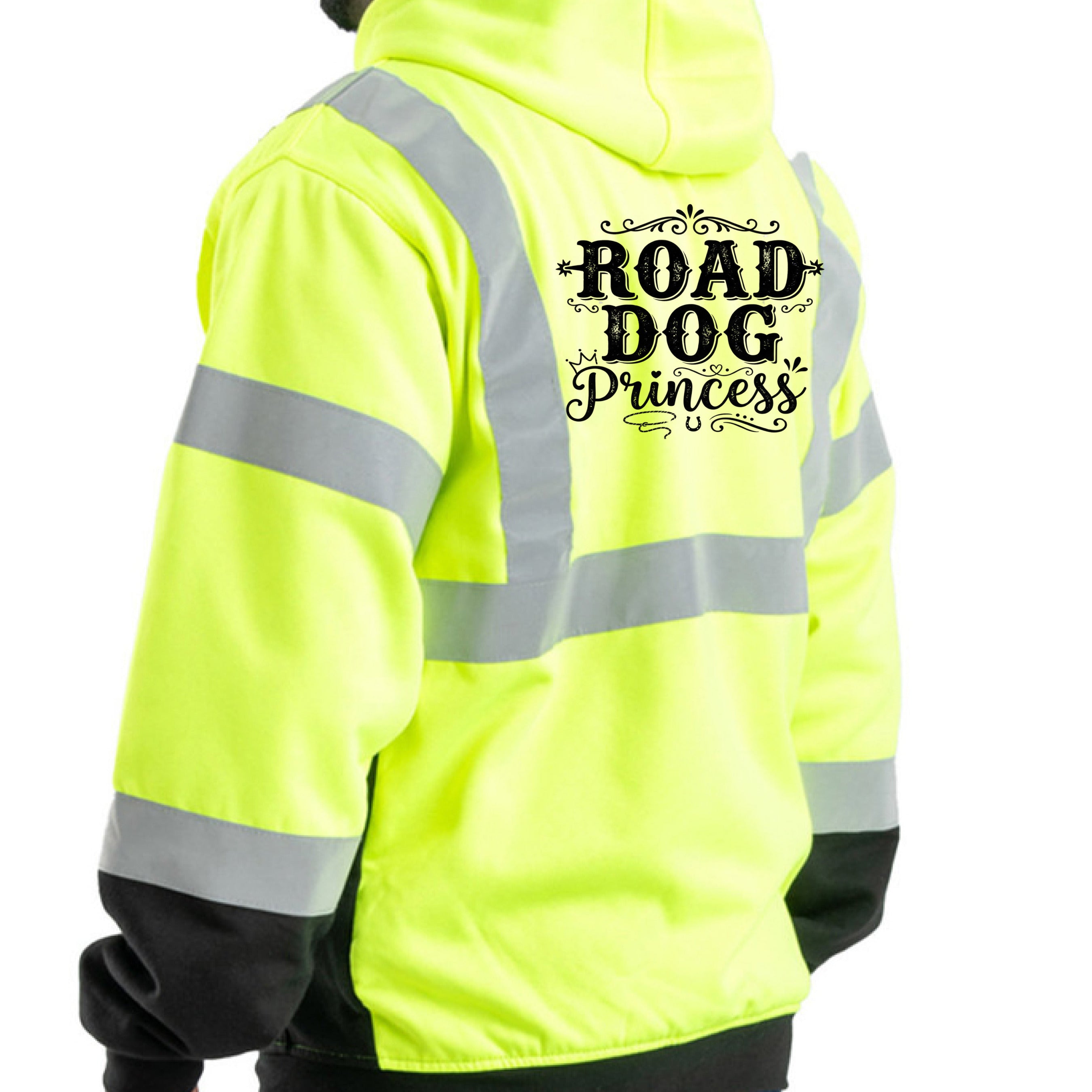 HI VIS YELLOW - BACK