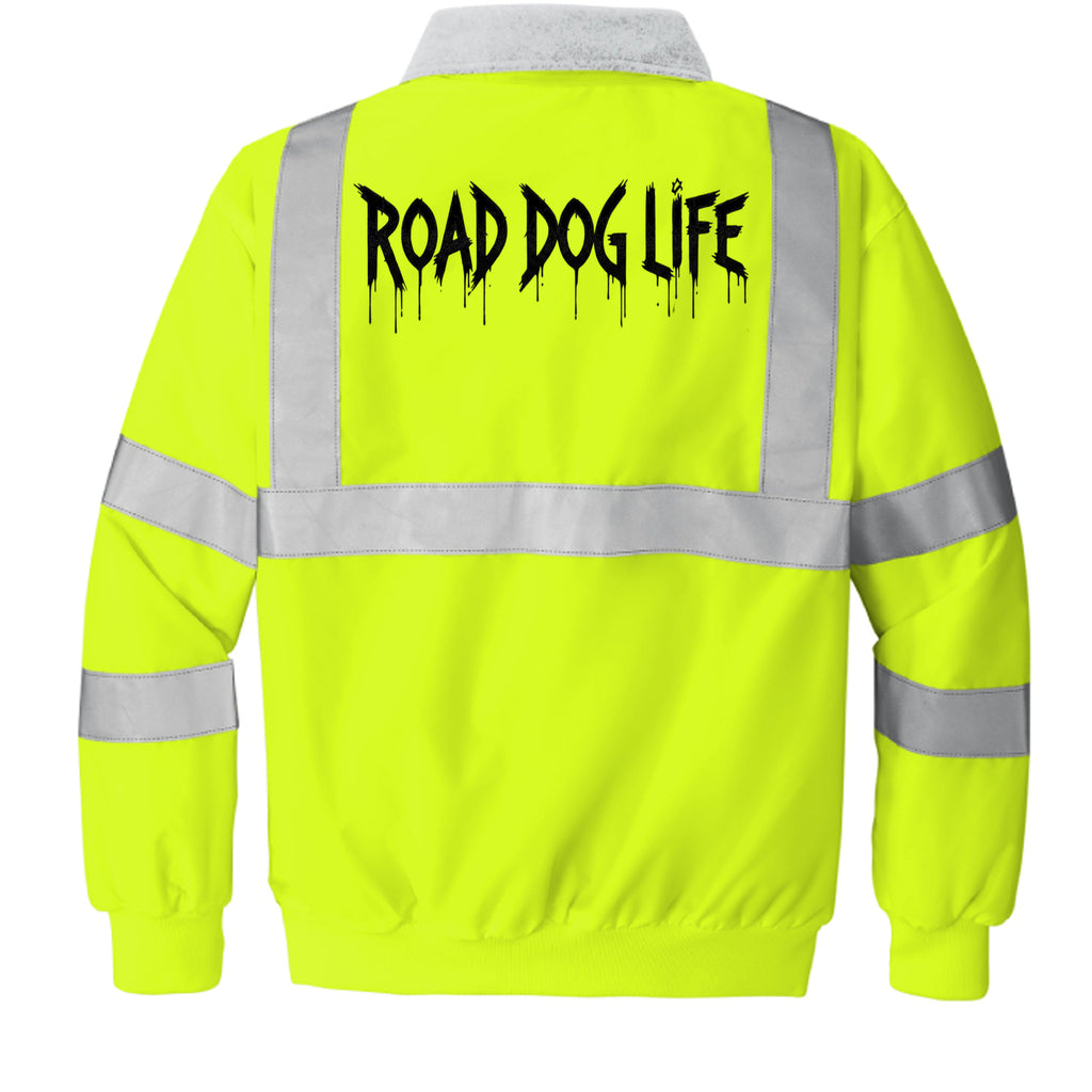 Safety Yellow - SRJ754 - BACK