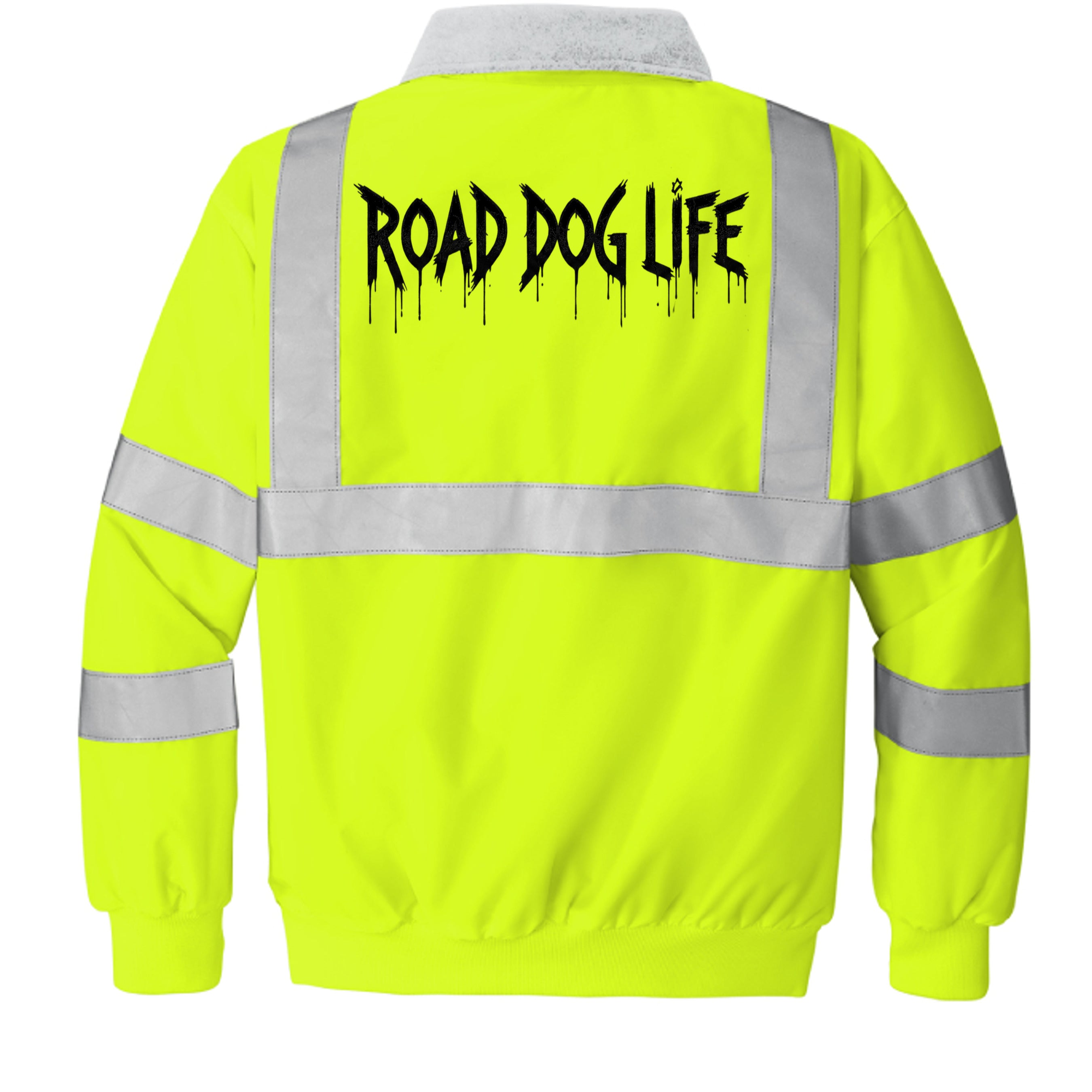 Safety Yellow - SRJ754 - BACK