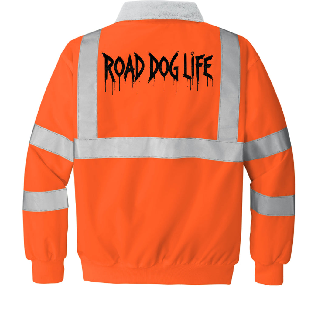 Safety Orange - SRJ754 - BACK