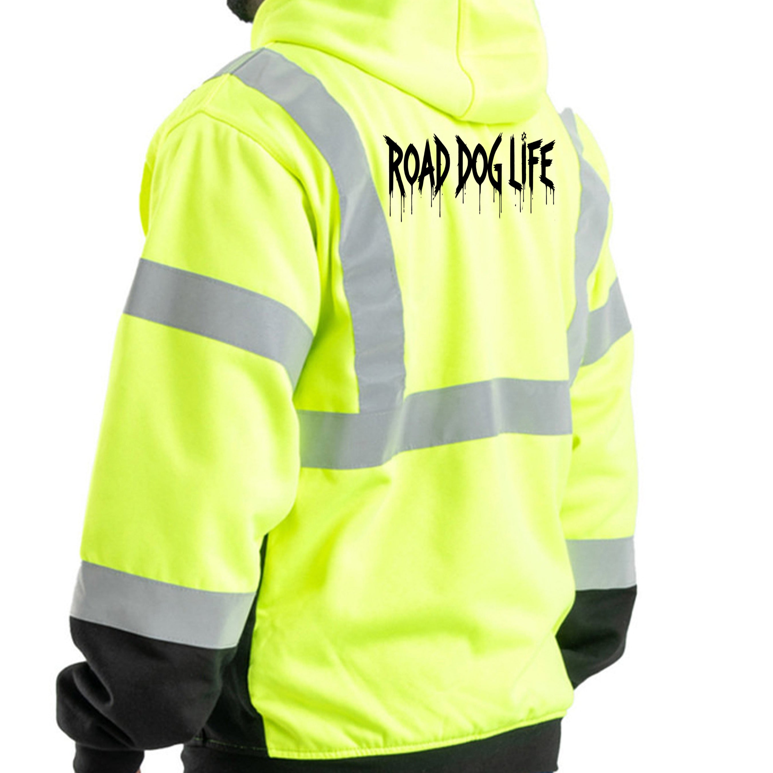 HI VIS YELLOW - HVF023 - BACK