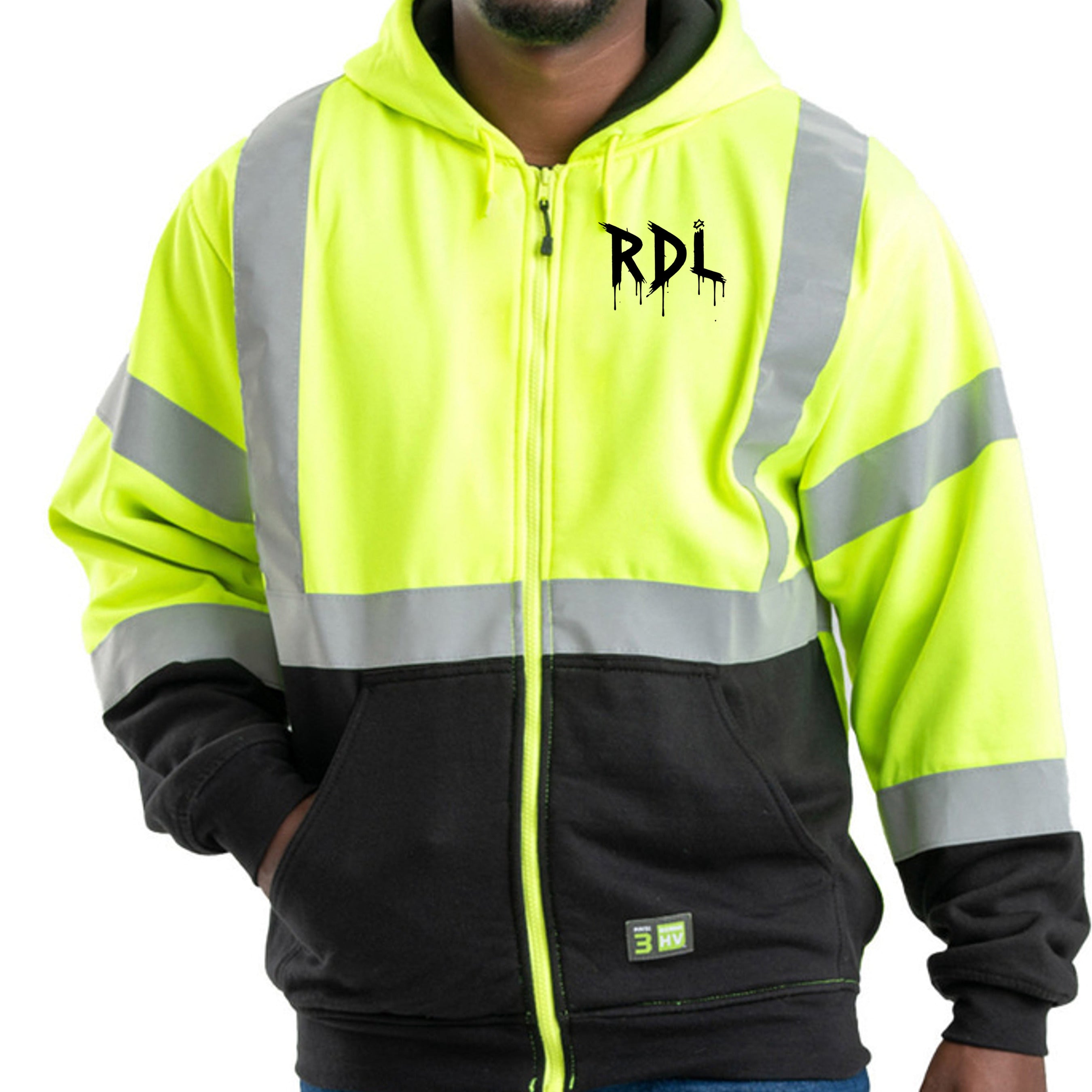 HI VIS YELLOW - HVF023 - FRONT
