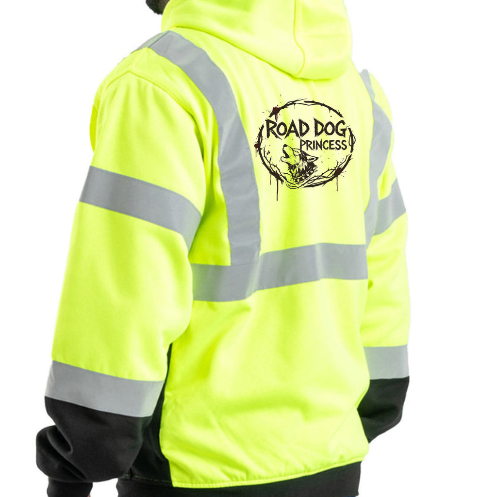 HI VIS YELLOW - BACK
