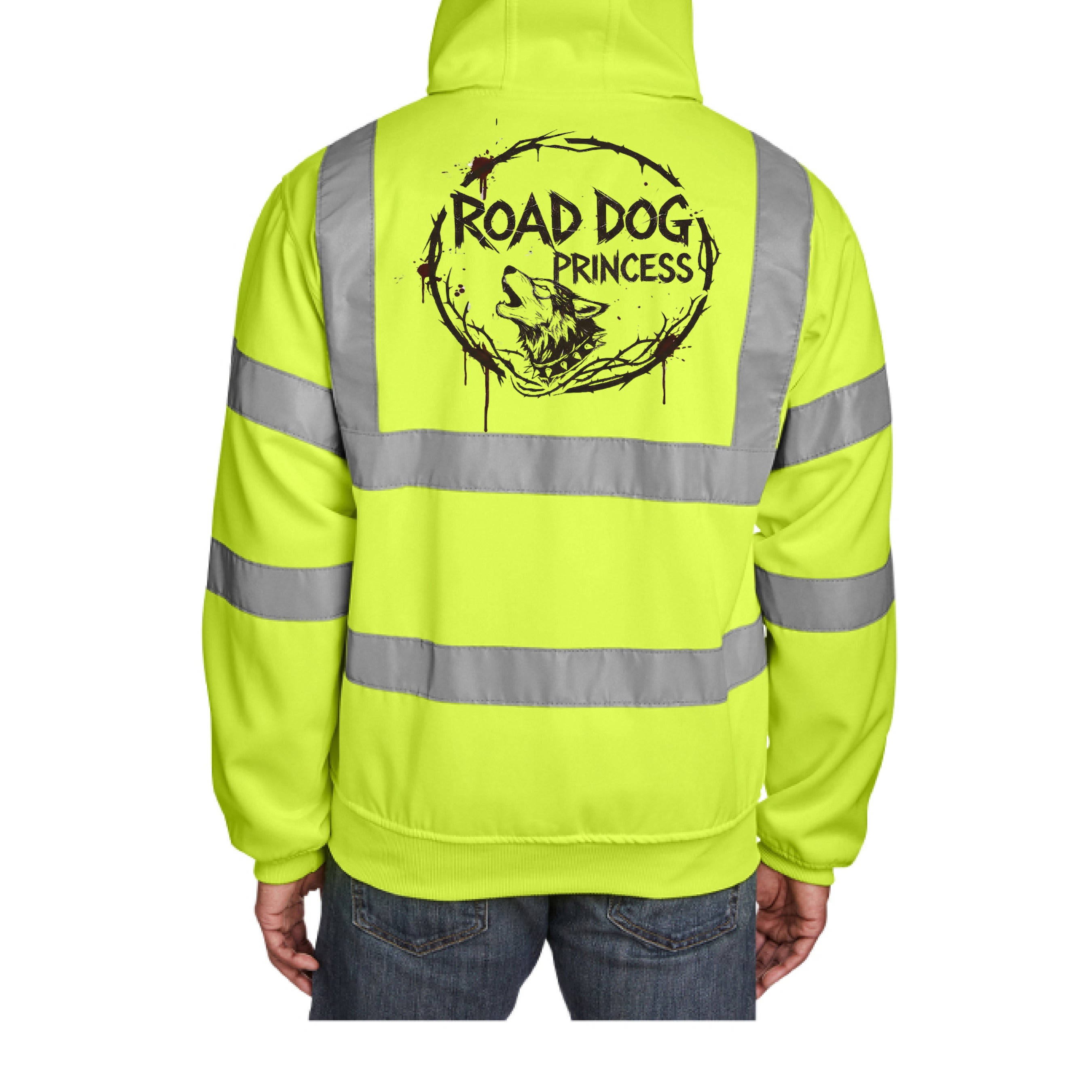 HI VIS YELLOW - BACK