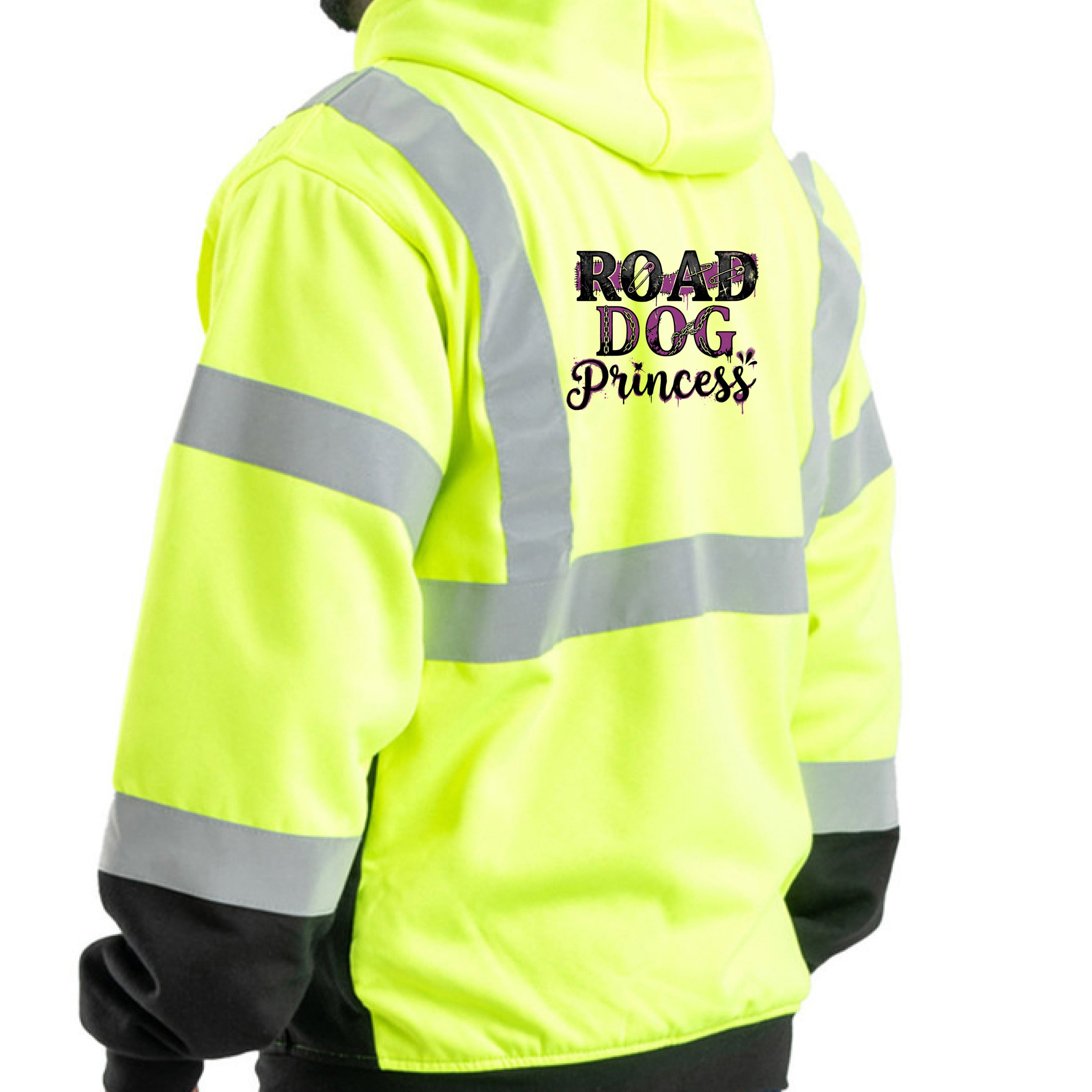 HI VIS YELLOW - BACK