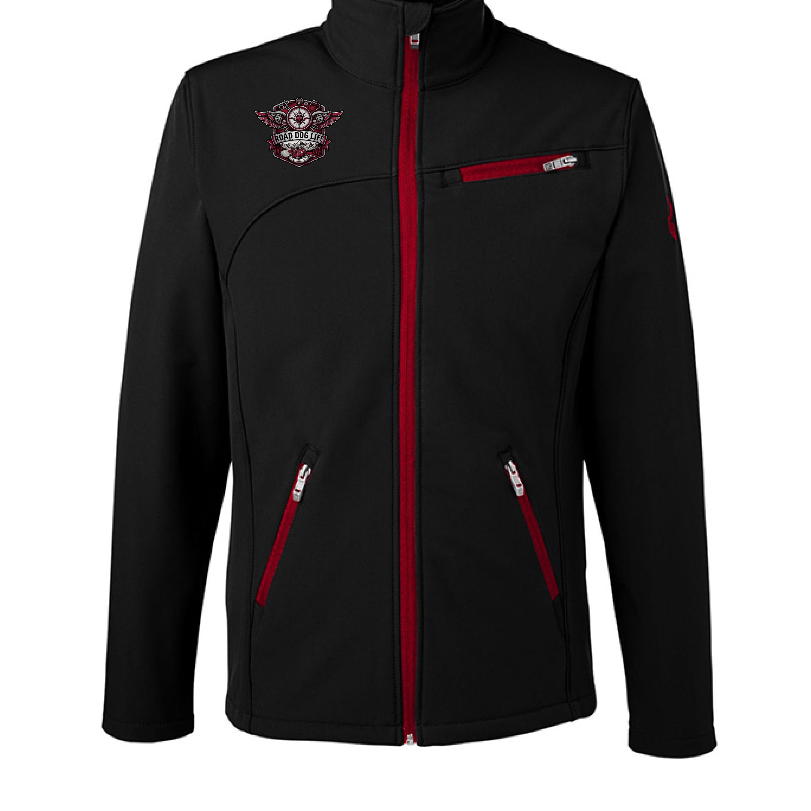 BLACK/ RED - FRONT