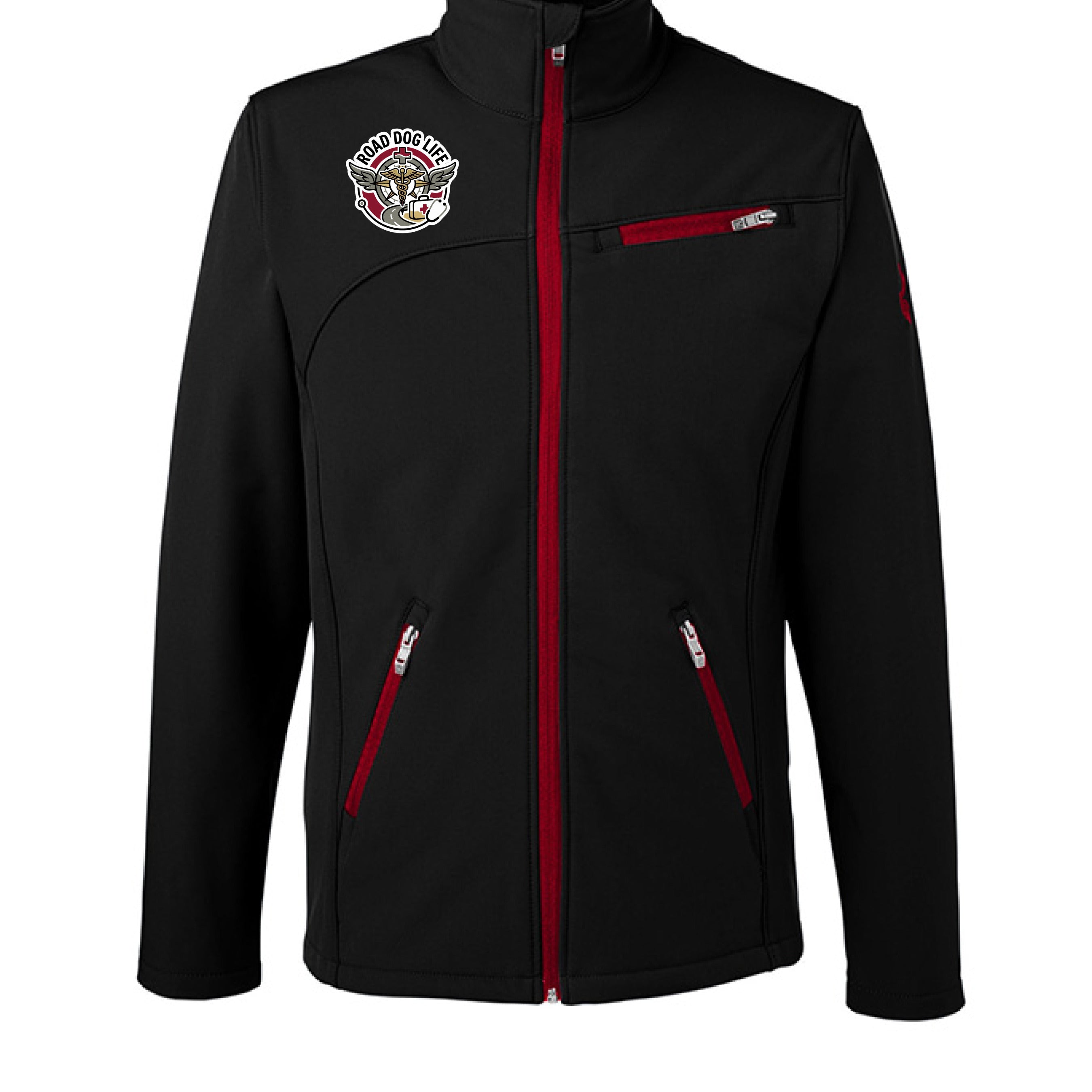 BLACK/ RED - FRONT