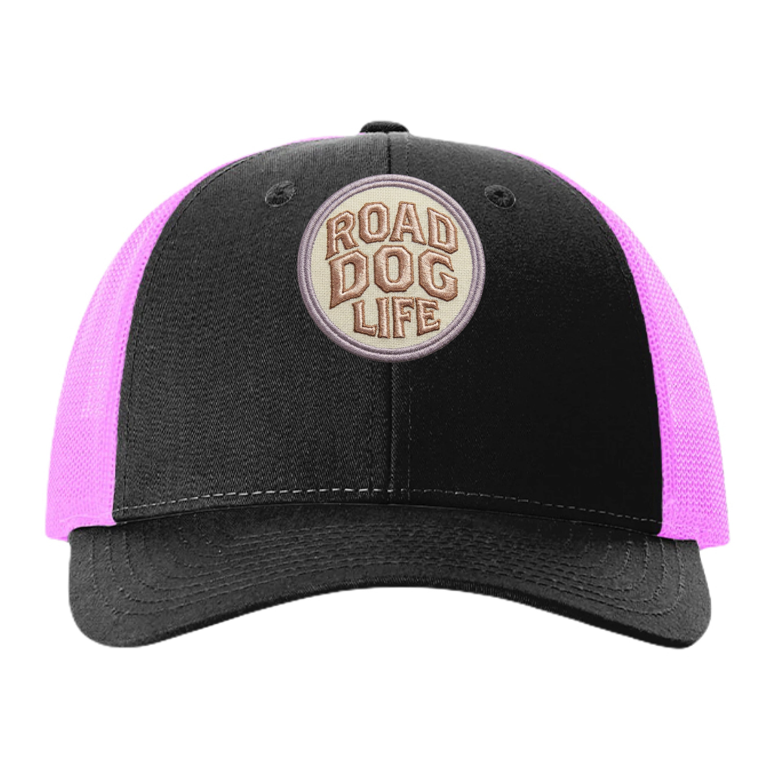 Black/ Neon Pink - FRONT