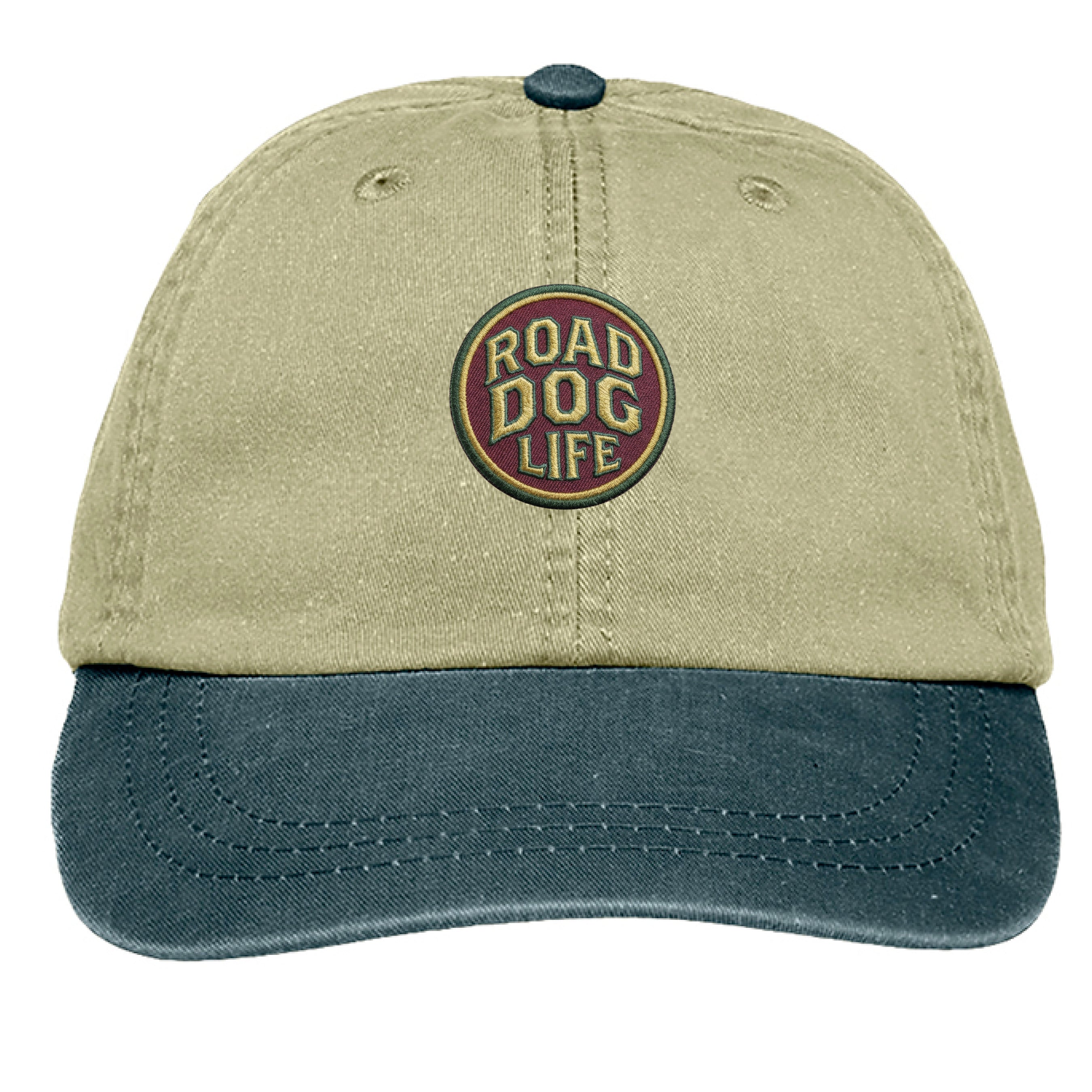 KHAKI/NAVY - FRONT