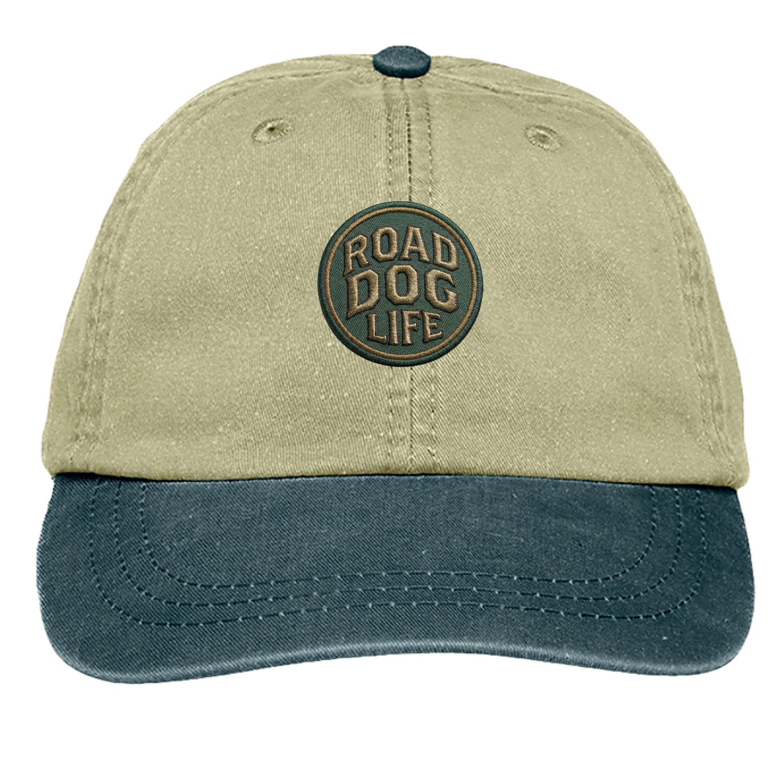 KHAKI/NAVY - FRONT