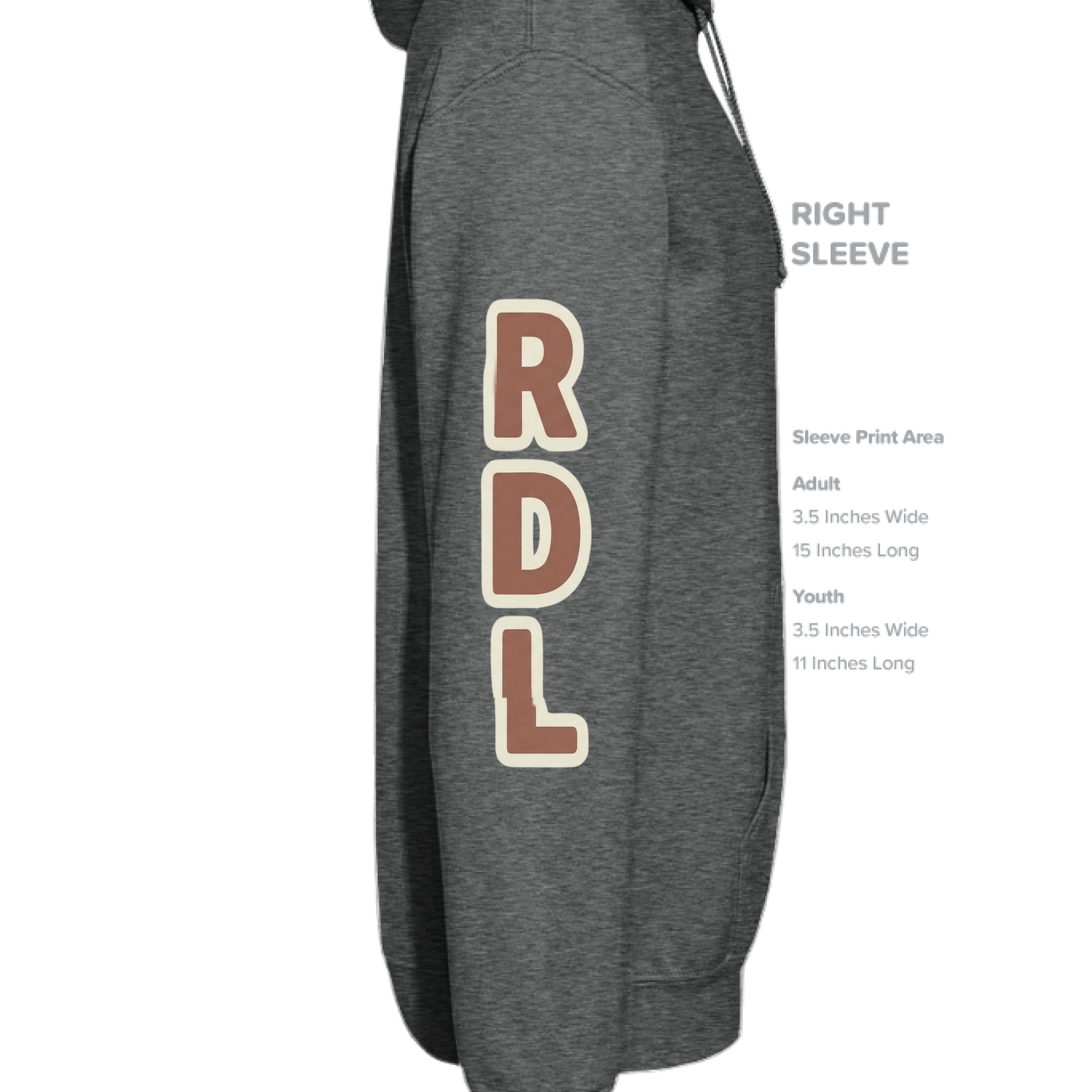 CHARCOAL HEATHER - SLEEVE_RIGHT