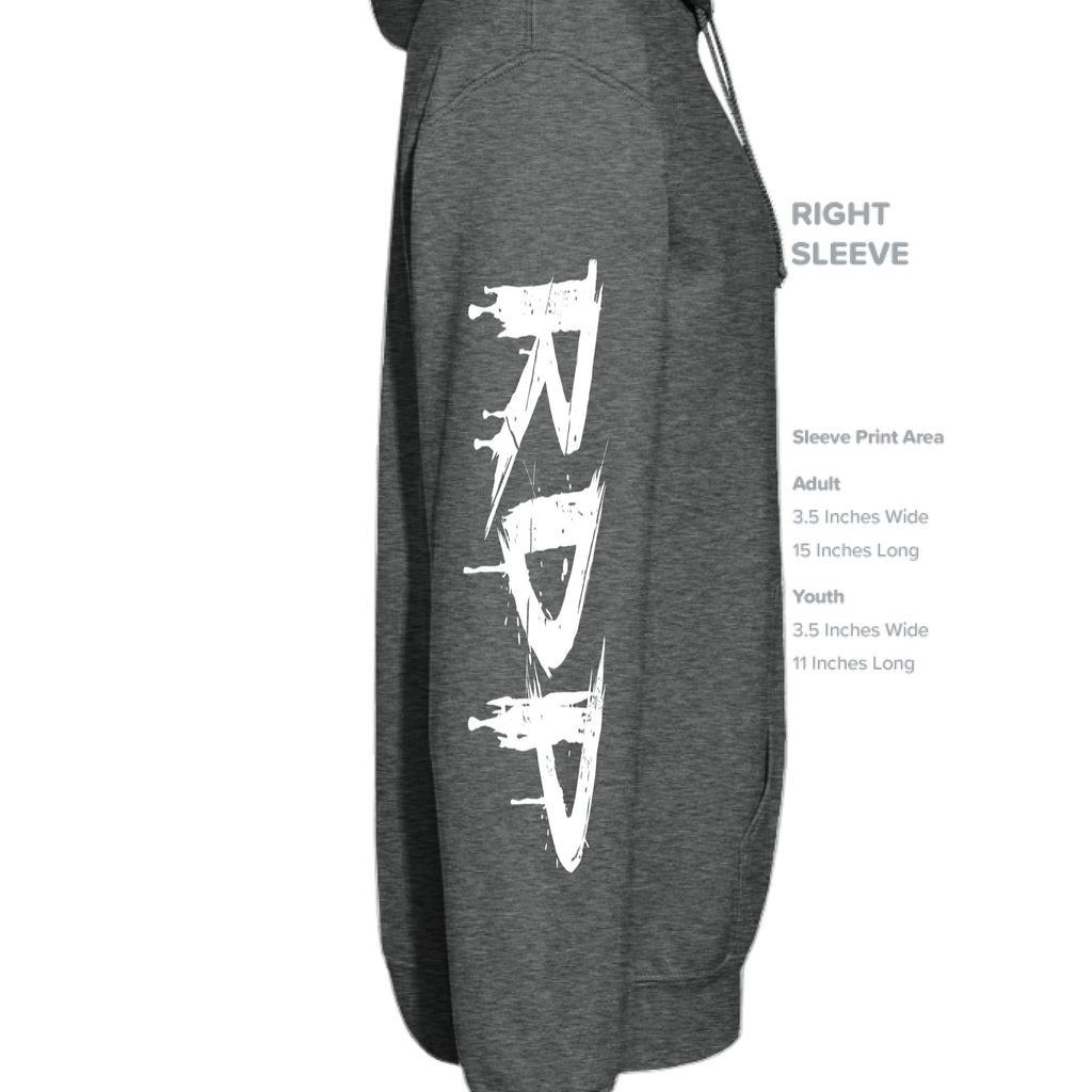 CHARCOAL HEATHER - SLEEVE_RIGHT