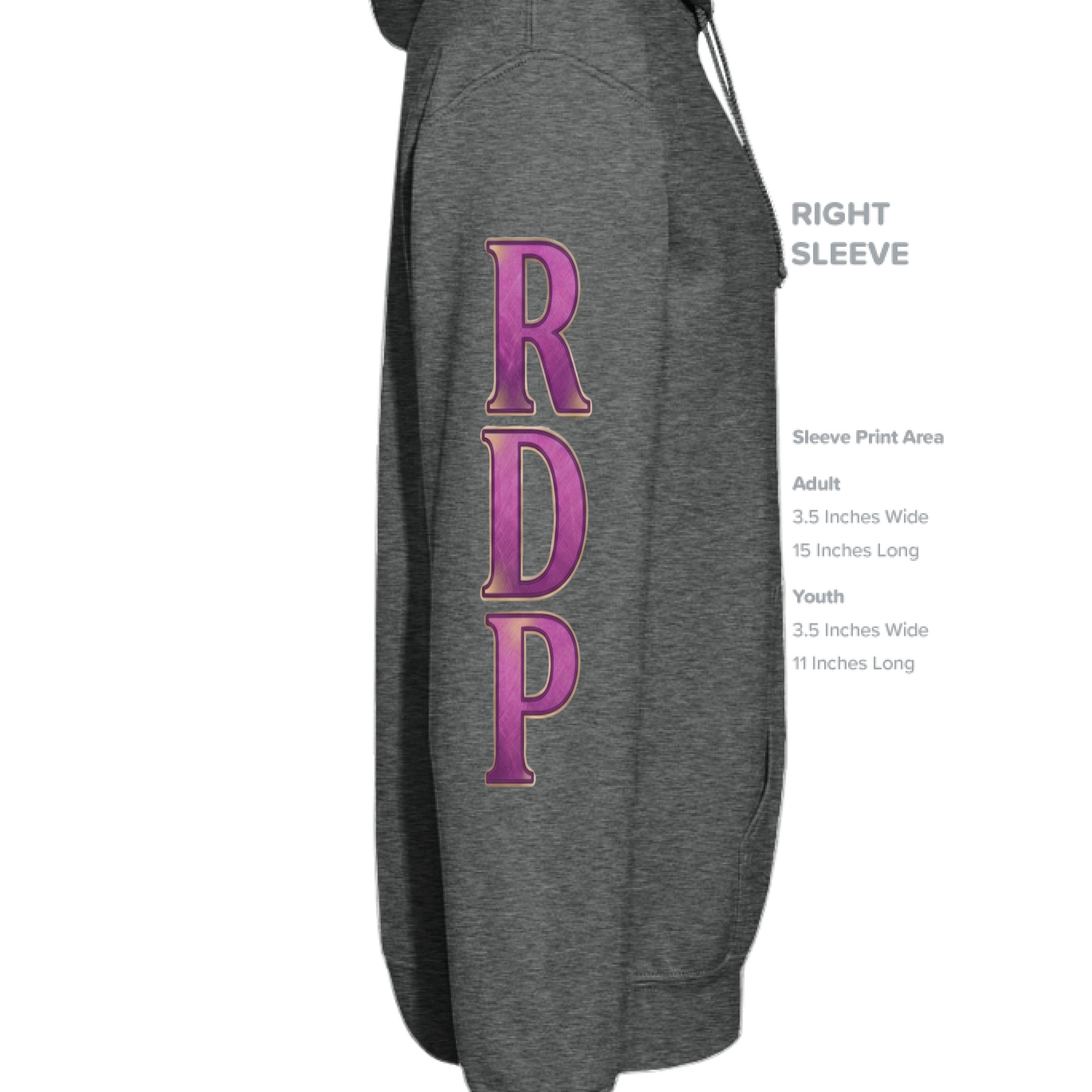 CHARCOAL HEATHER - SLEEVE_RIGHT