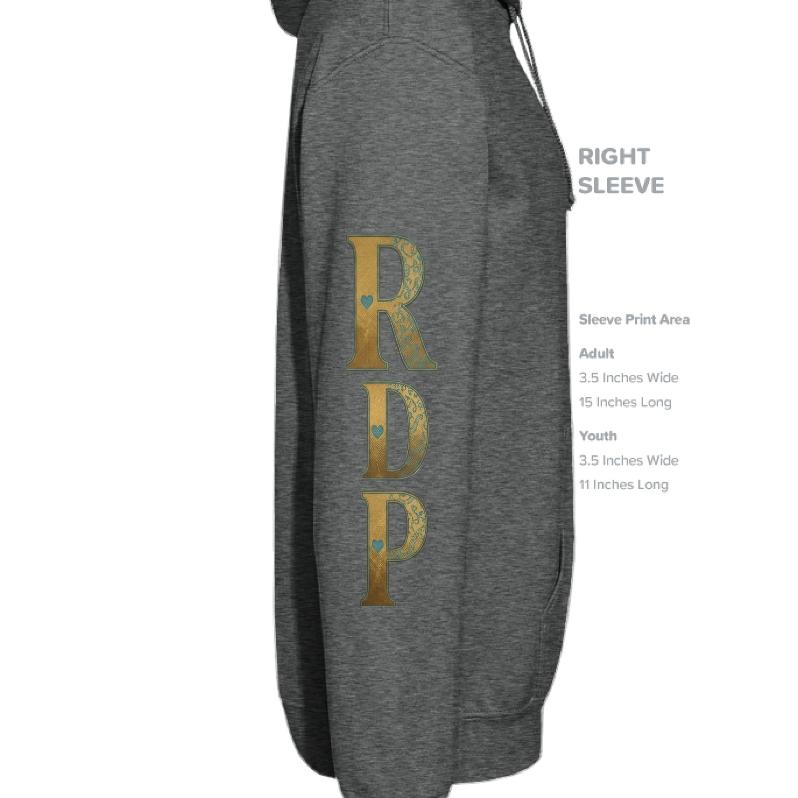 CHARCOAL HEATHER - SLEEVE_RIGHT