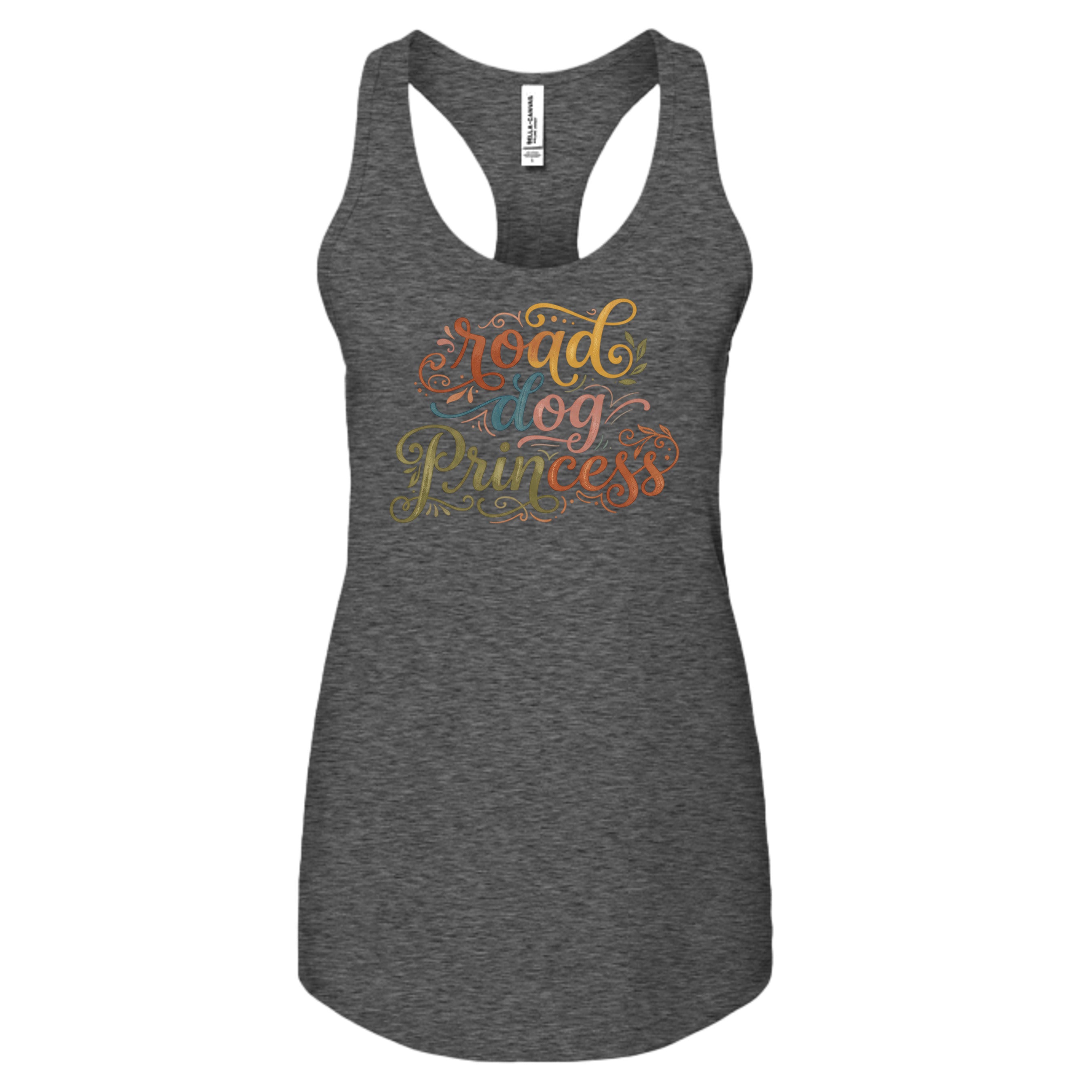 DARK GRY HEATHER - B6008 - FRONT