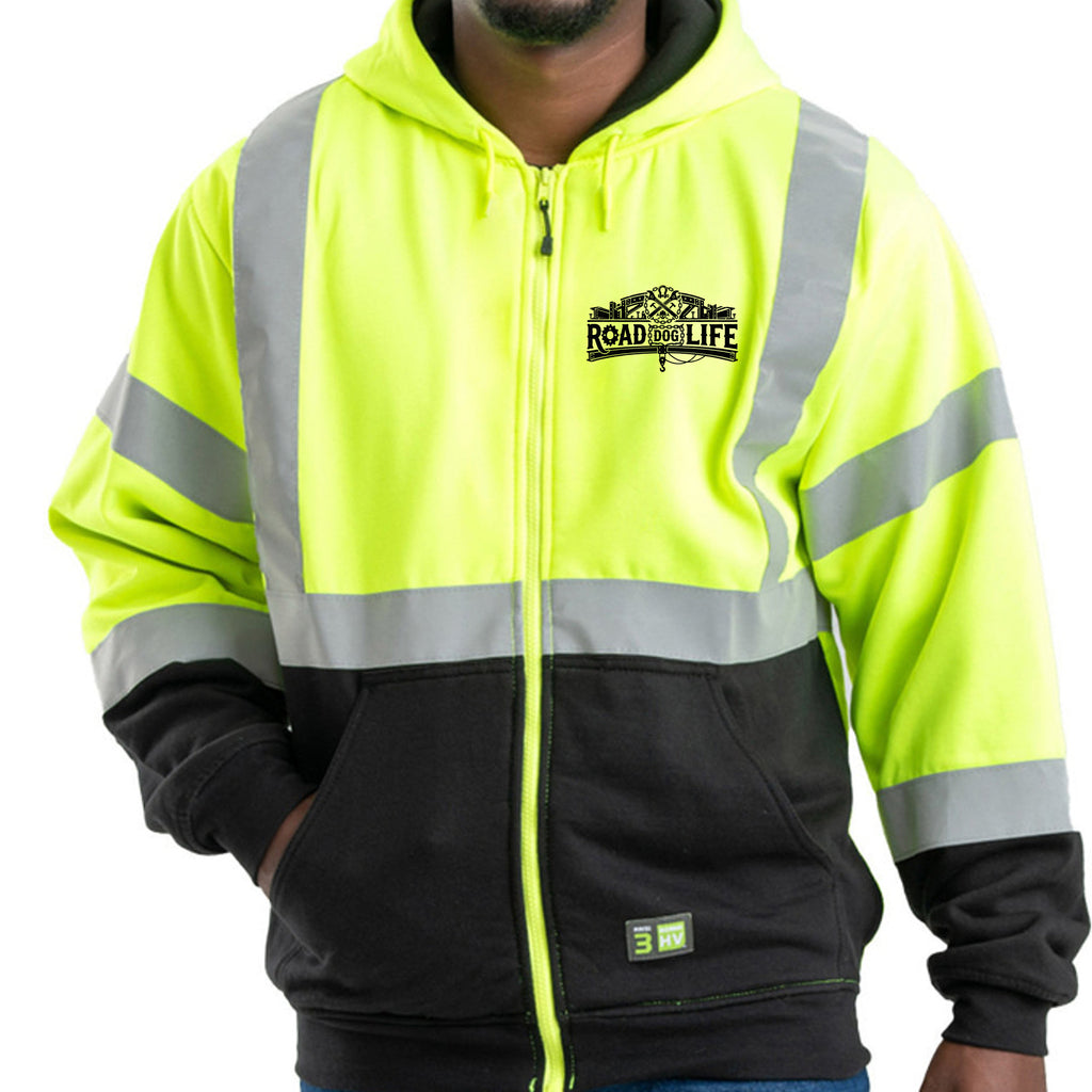 HI VIS YELLOW - HVF023 - FRONT