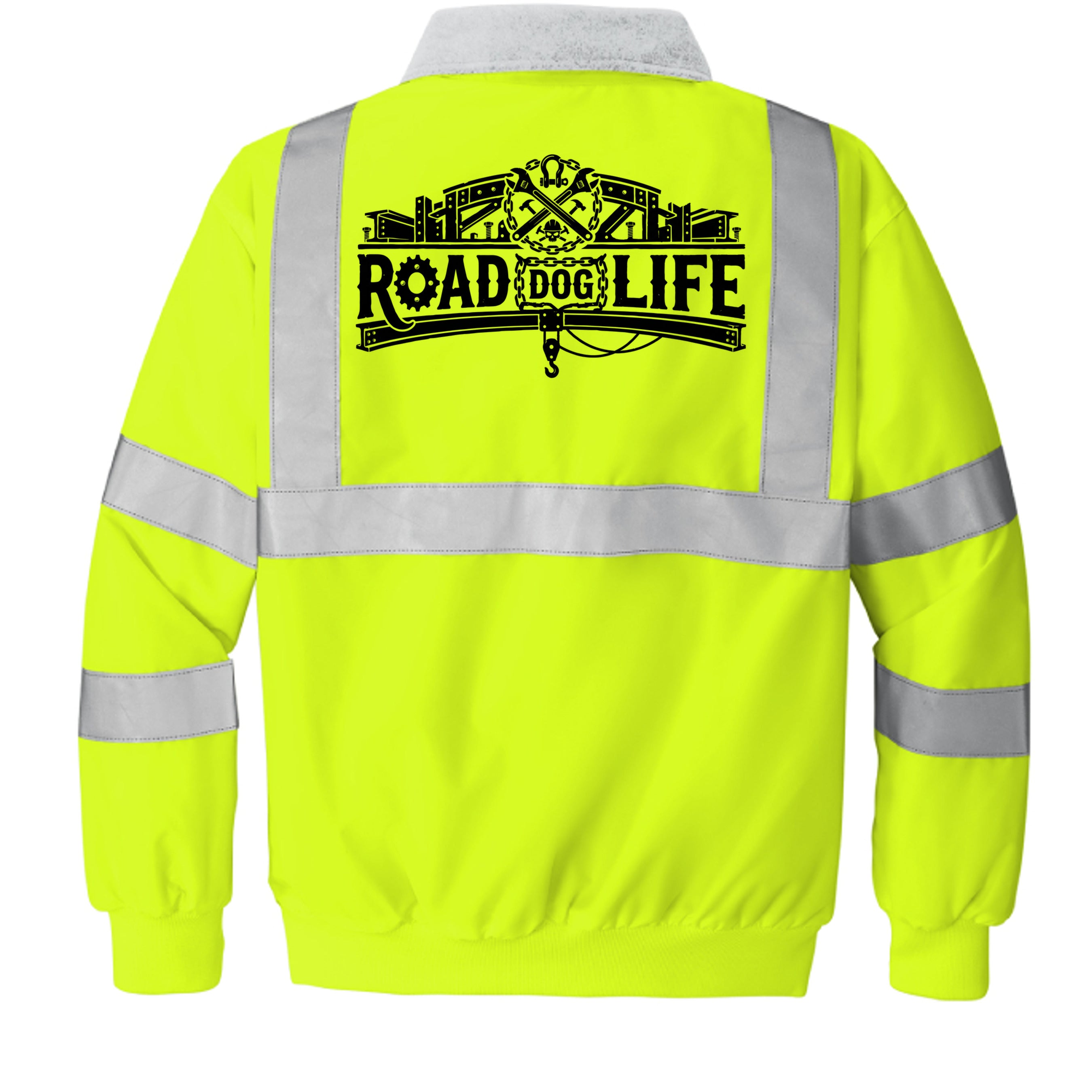 Safety Yellow - SRJ754 - BACK