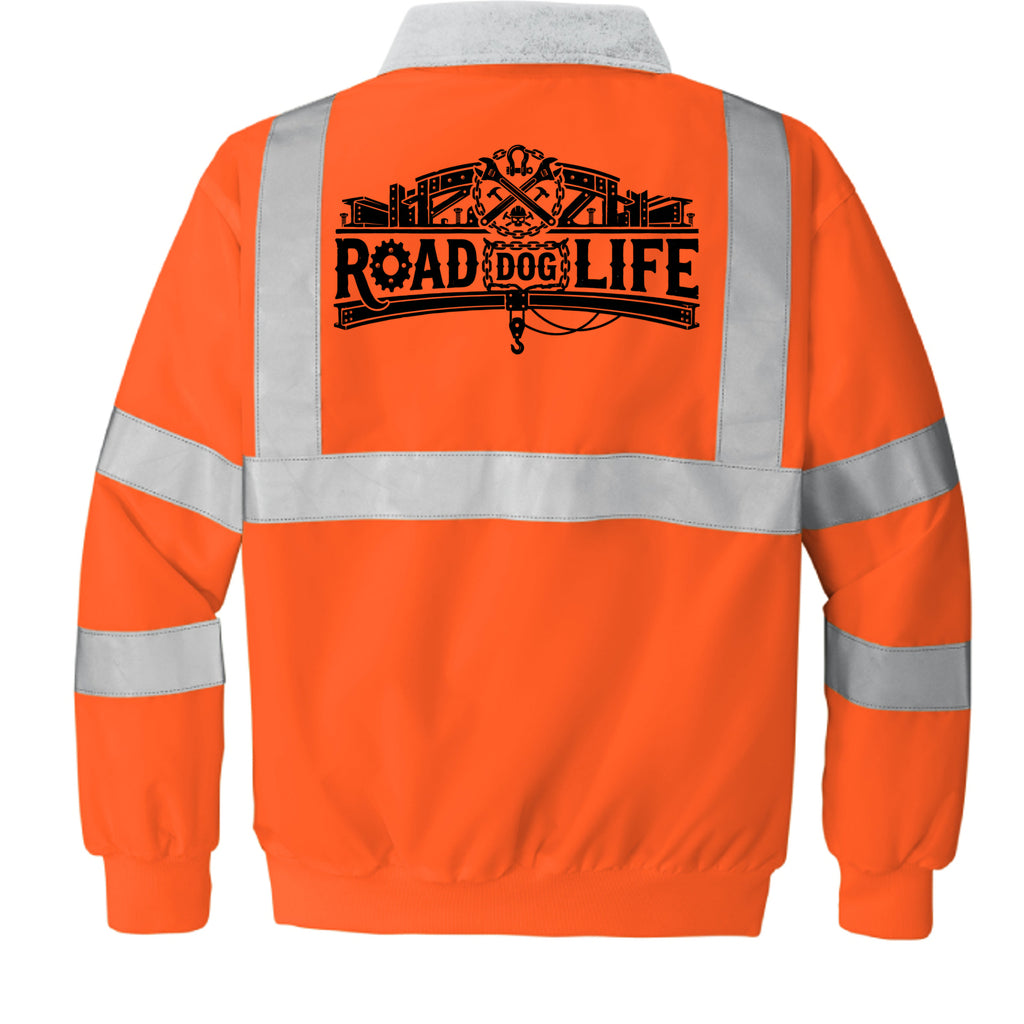 Safety Orange - SRJ754 - BACK