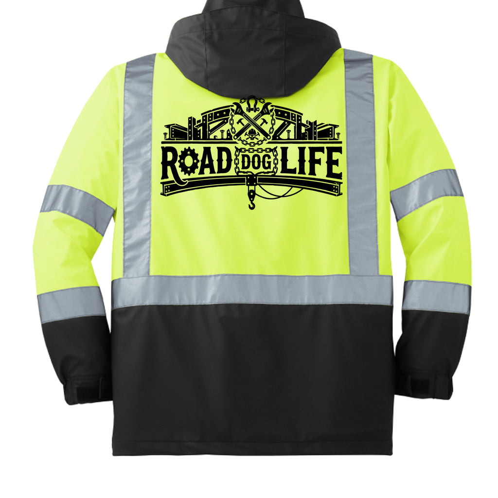 Safety Yellow - CSJ25 - BACK