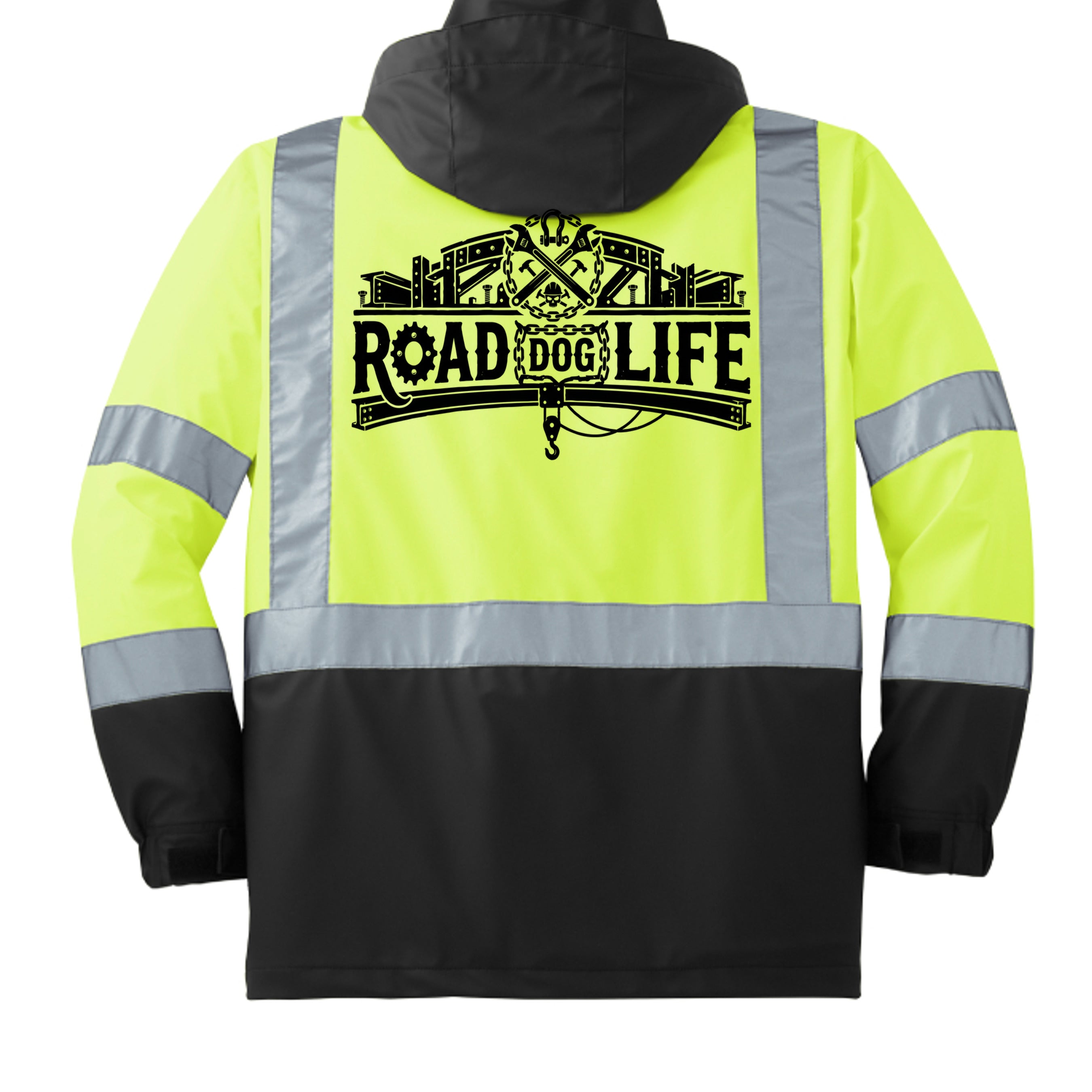 Safety Yellow - CSJ25 - BACK