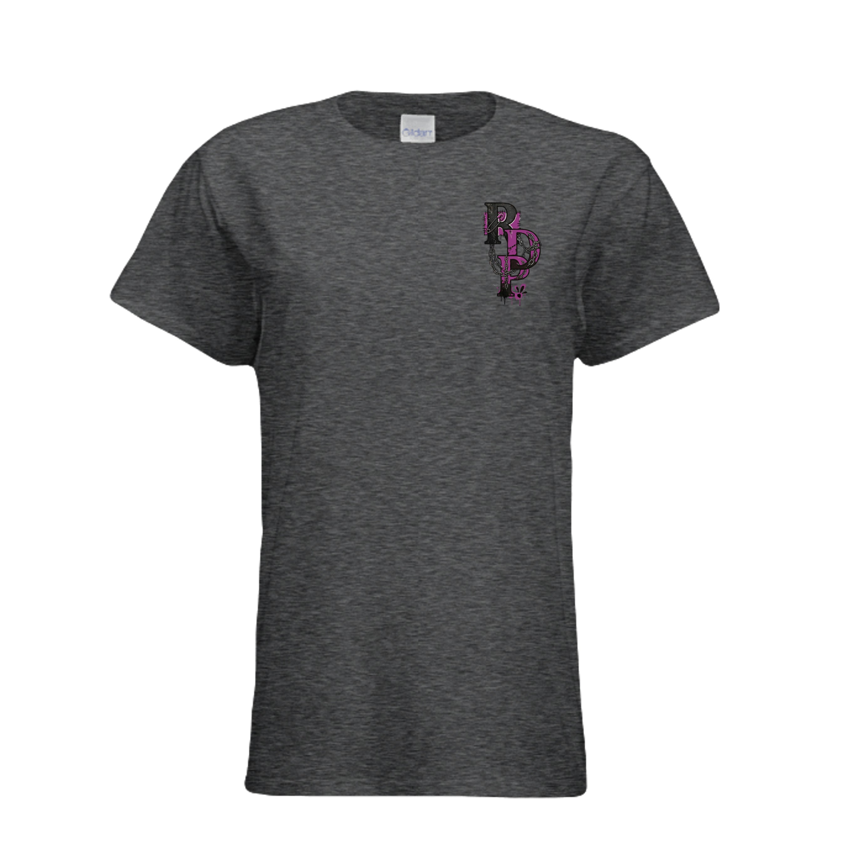 DARK HEATHER - G200L - FRONT