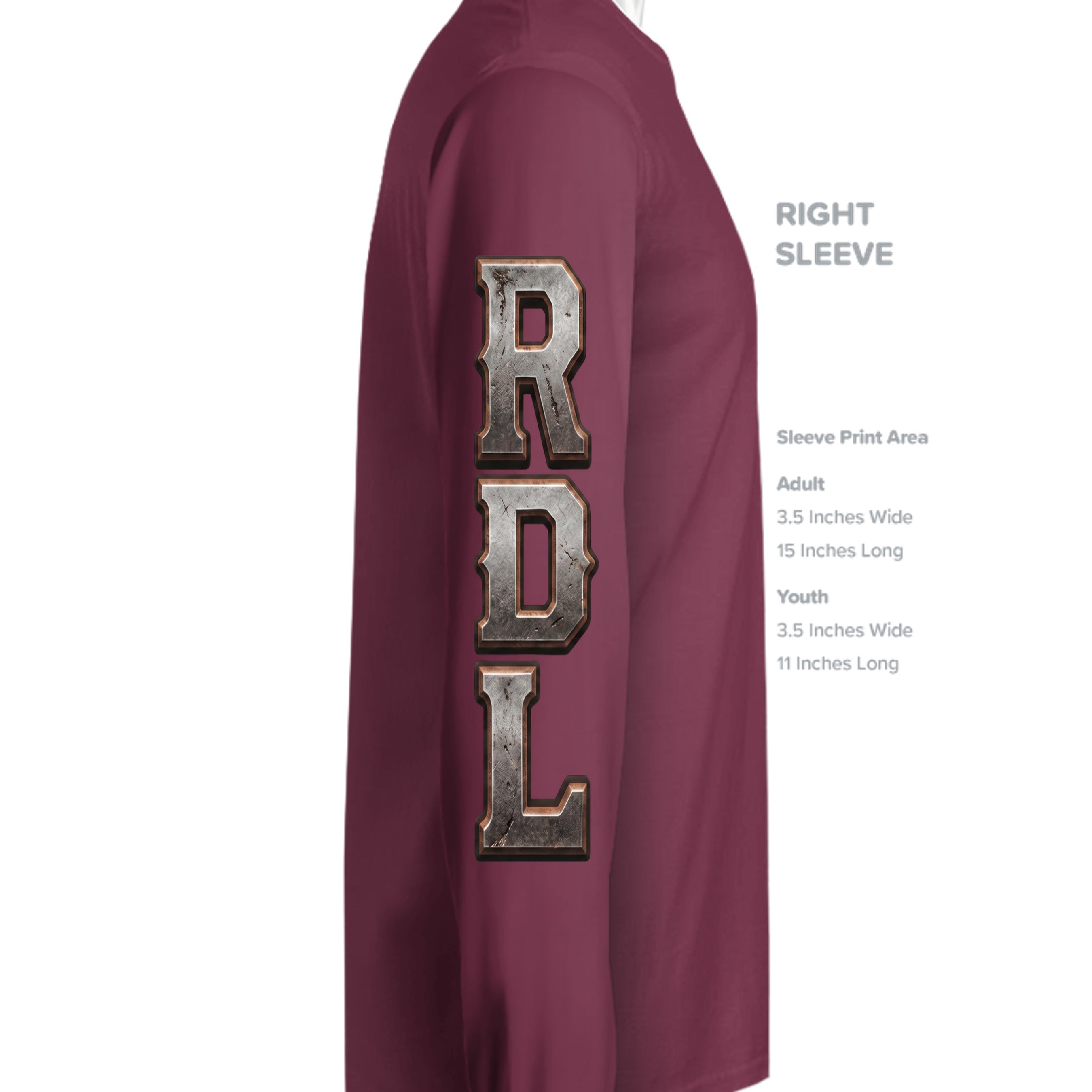 SPORT MAROON - TT11WL - SLEEVE_RIGHT