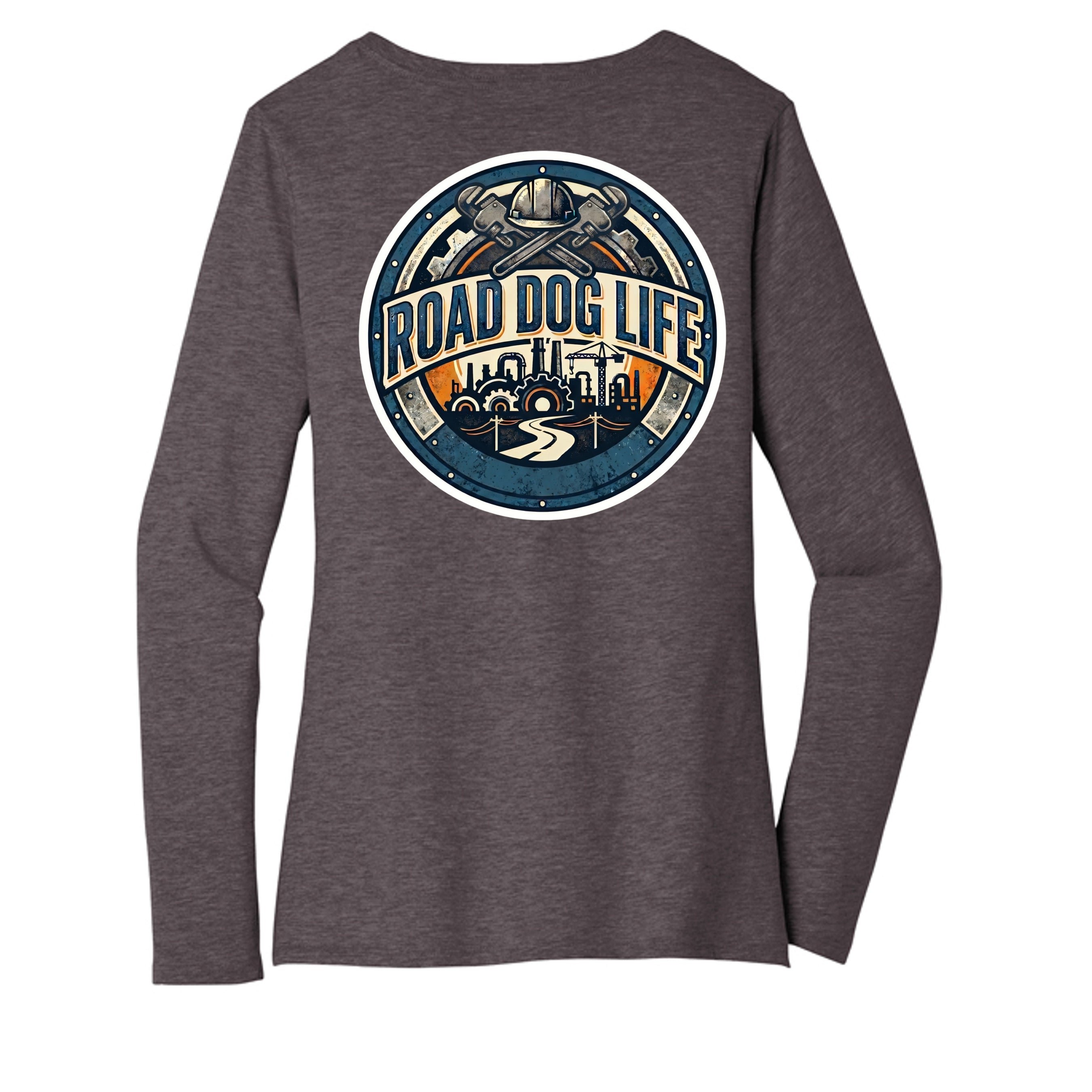 Heathered Charcoal - DT6201 - BACK