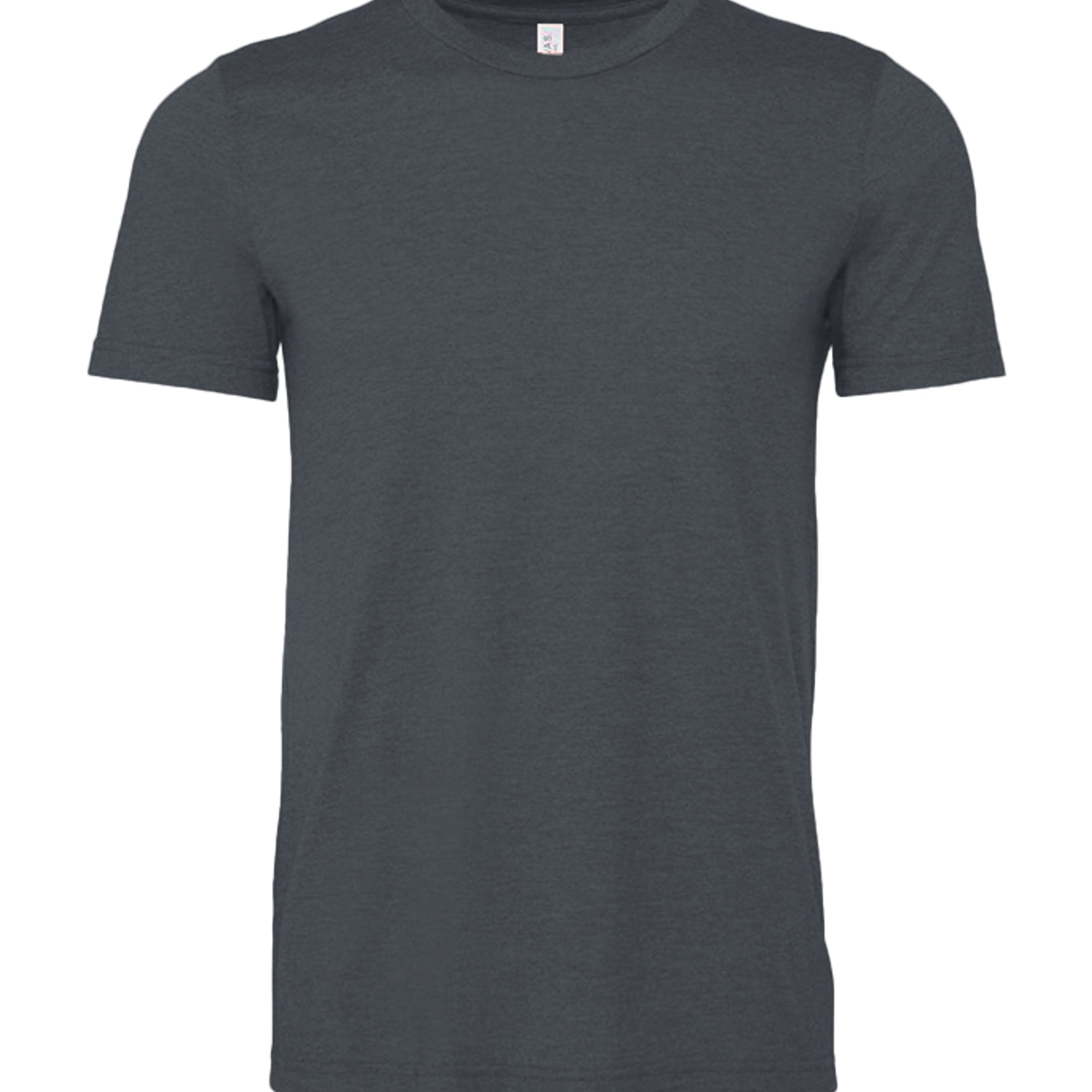 HEATHER MID NAVY - 3001CVC - FRONT