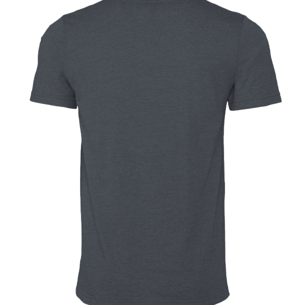 HEATHER MID NAVY - 3001CVC - BACK