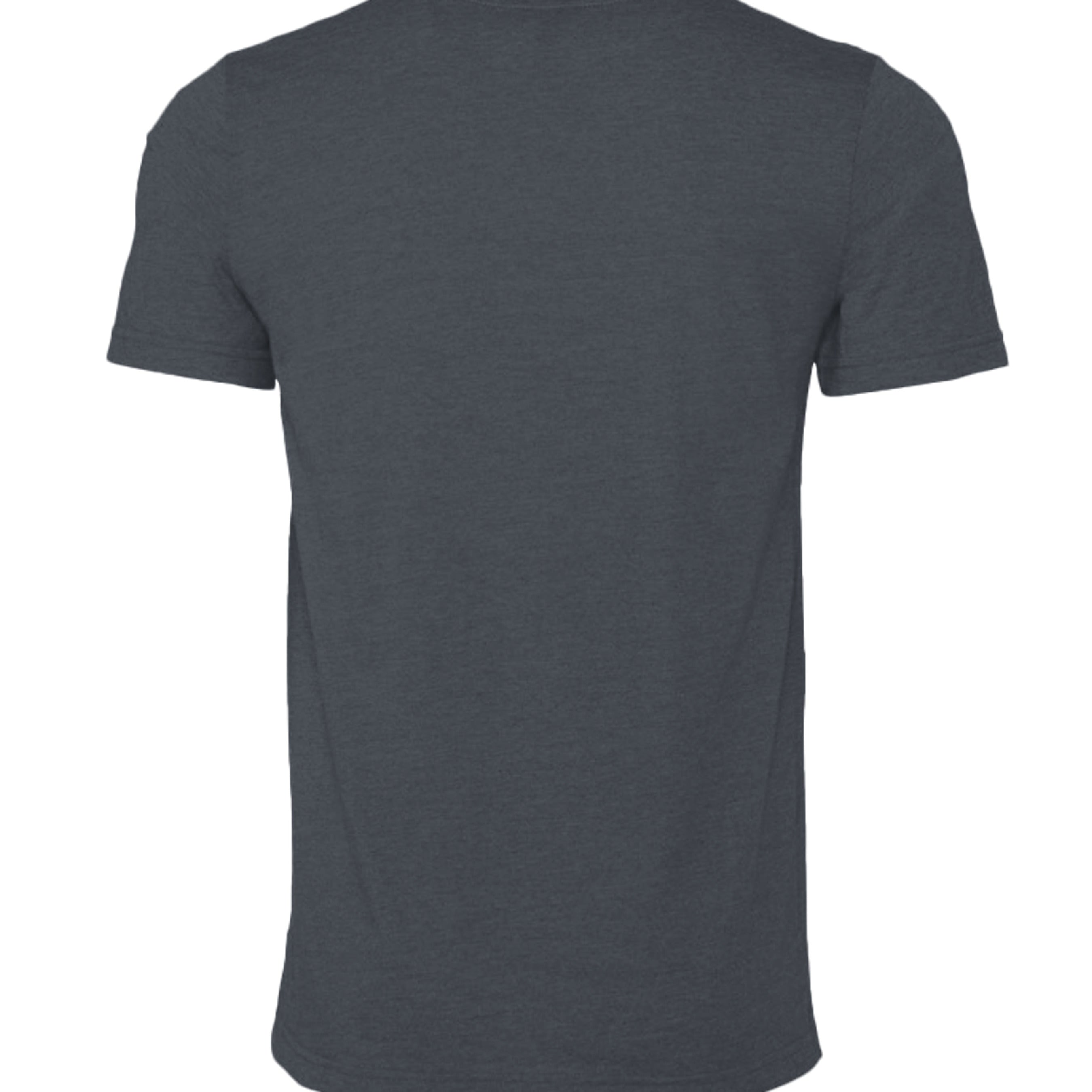 HEATHER MID NAVY - 3001CVC - BACK