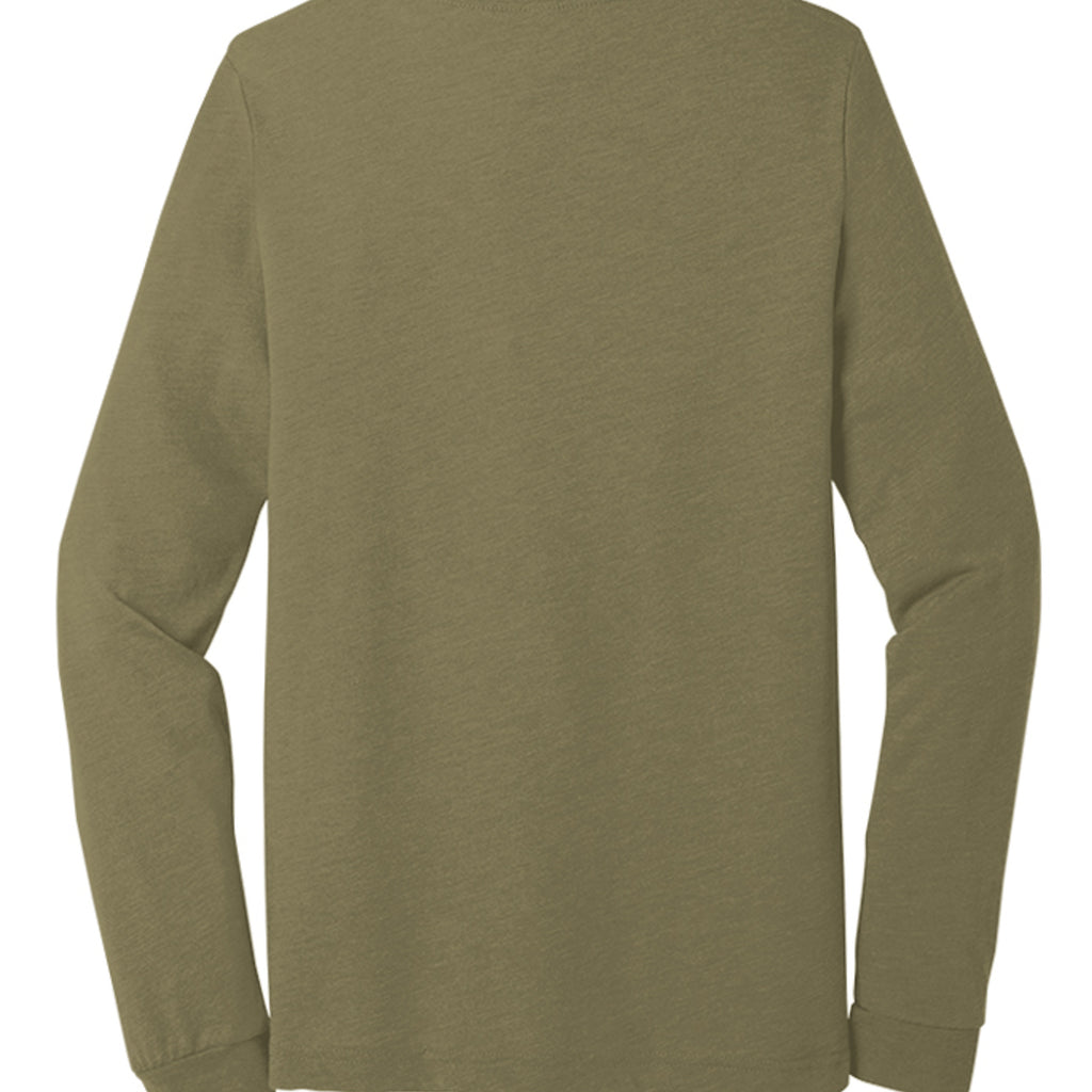 Olive Triblend - 3513 - BACK