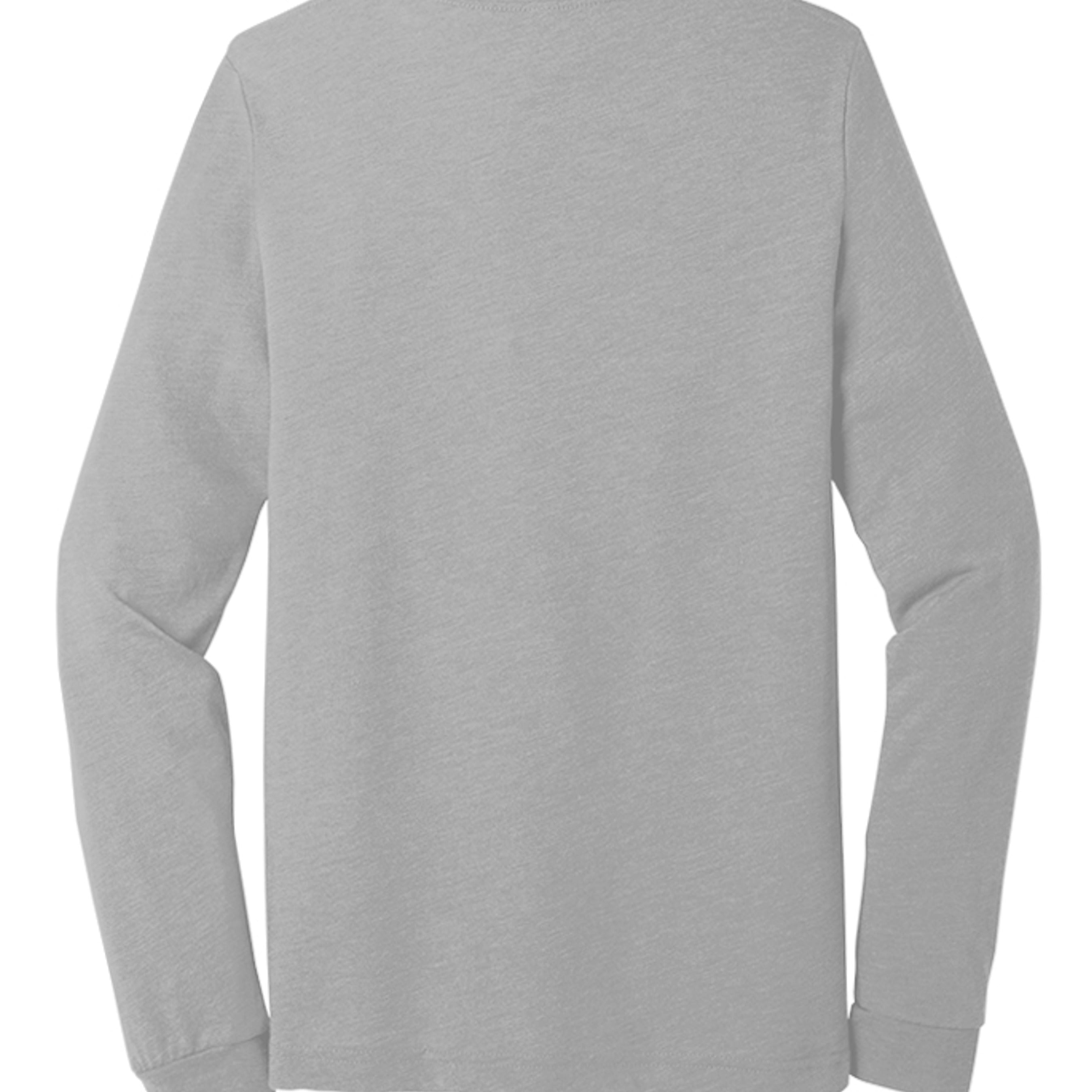 Athletic Grey Triblend - 3513 - BACK