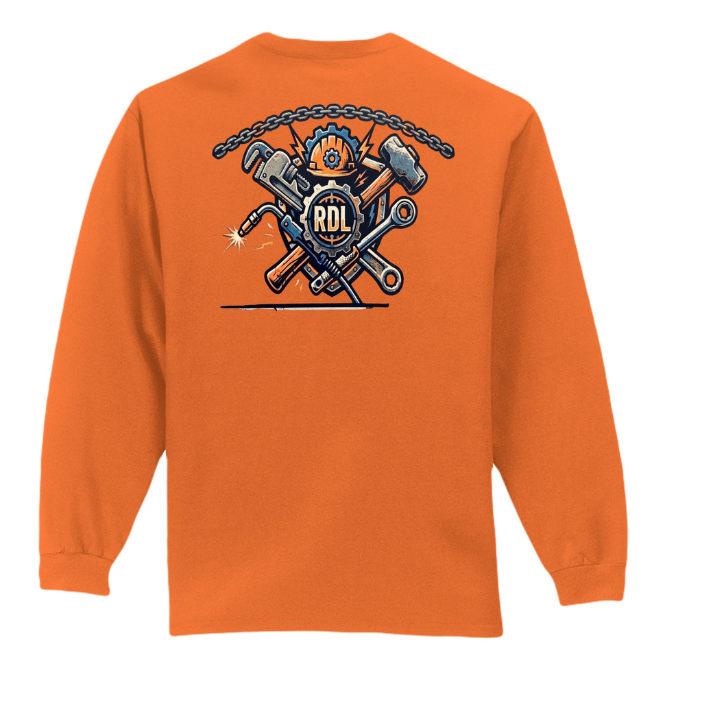 Safety Orange - PC61LSP - BACK