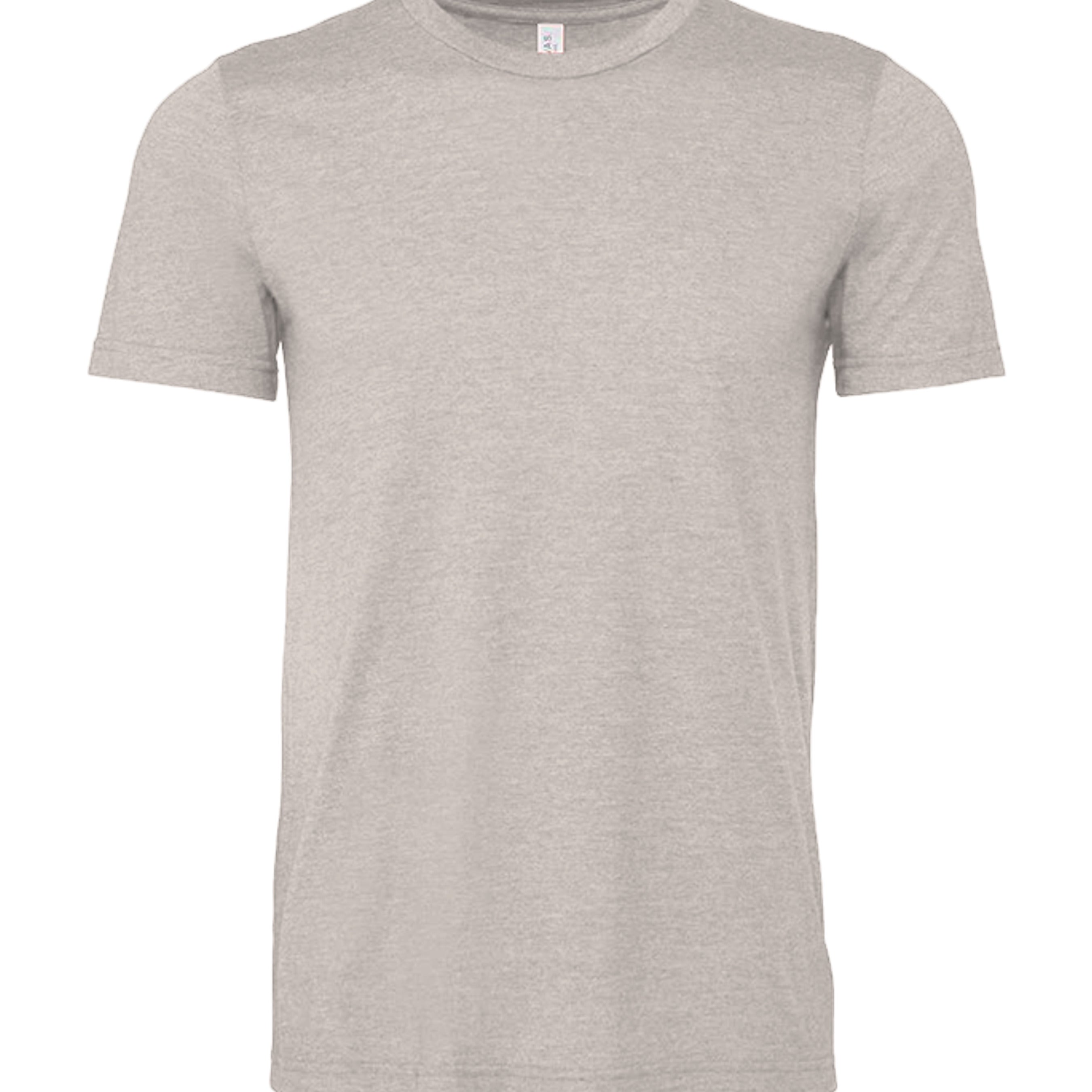 Heather Cool Grey - 3001CVC - FRONT