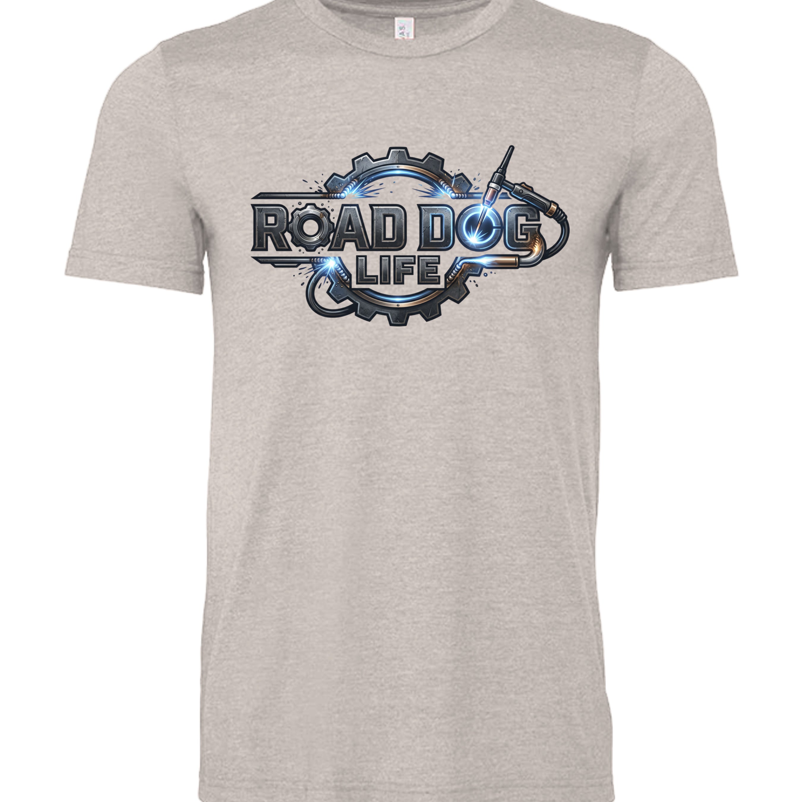 Heather Cool Grey - 3001CVC - FRONT