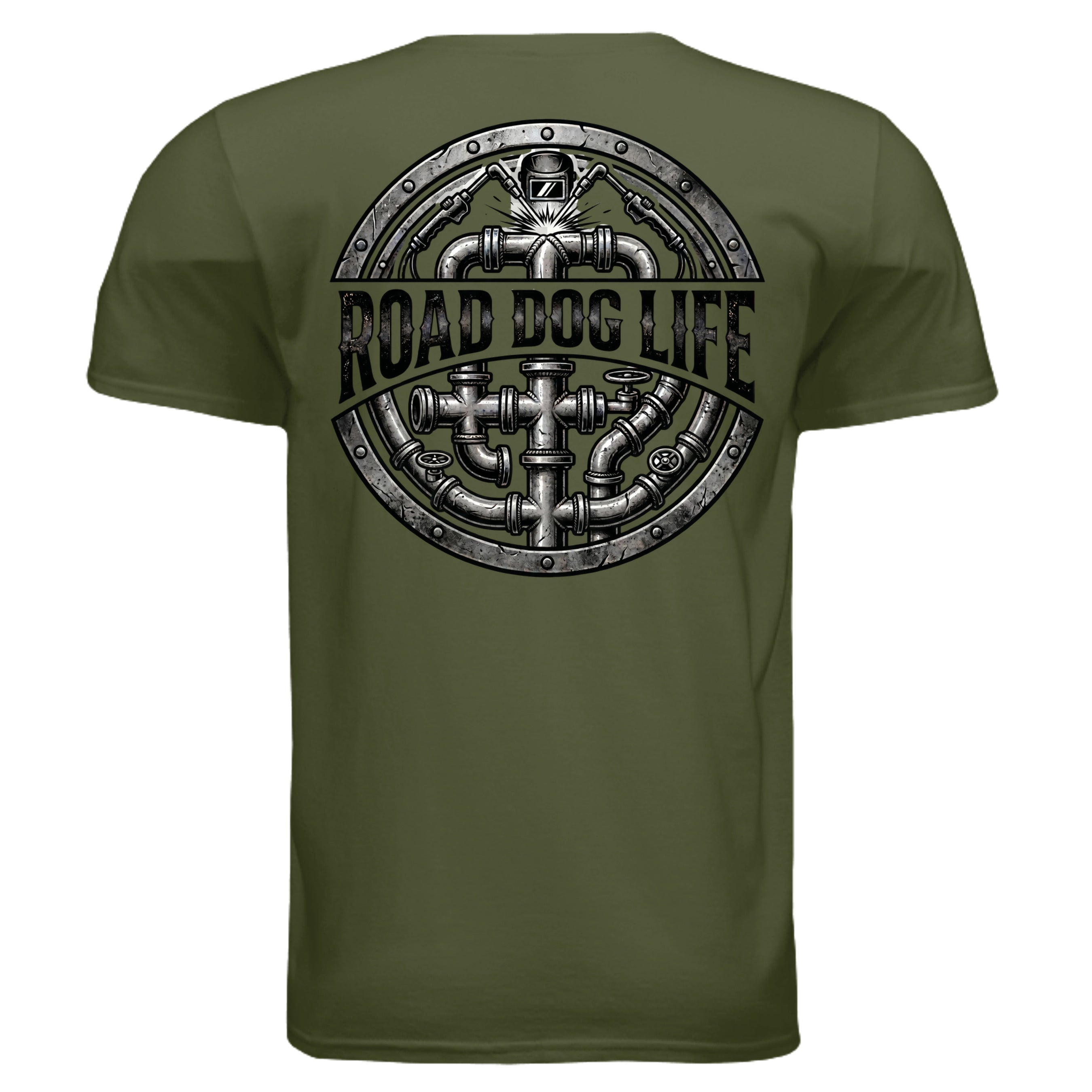 MILITARY GREEN - G640 - BACK