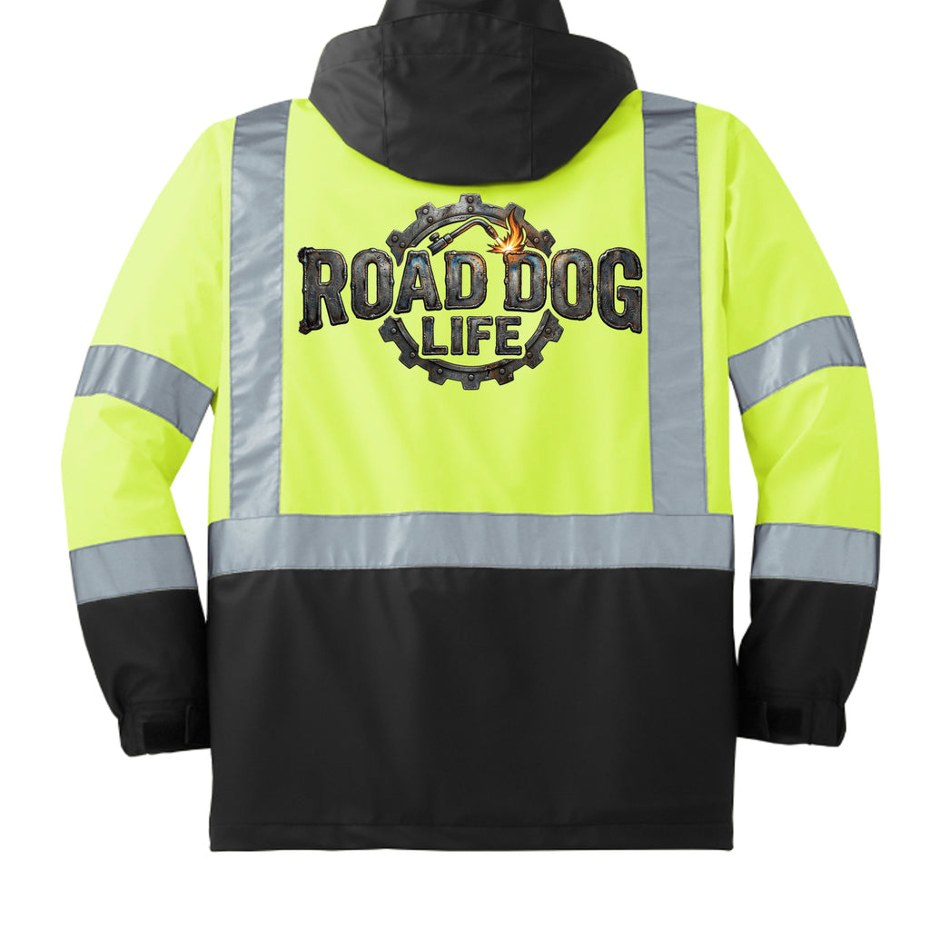 Safety Yellow - CSJ25 - BACK