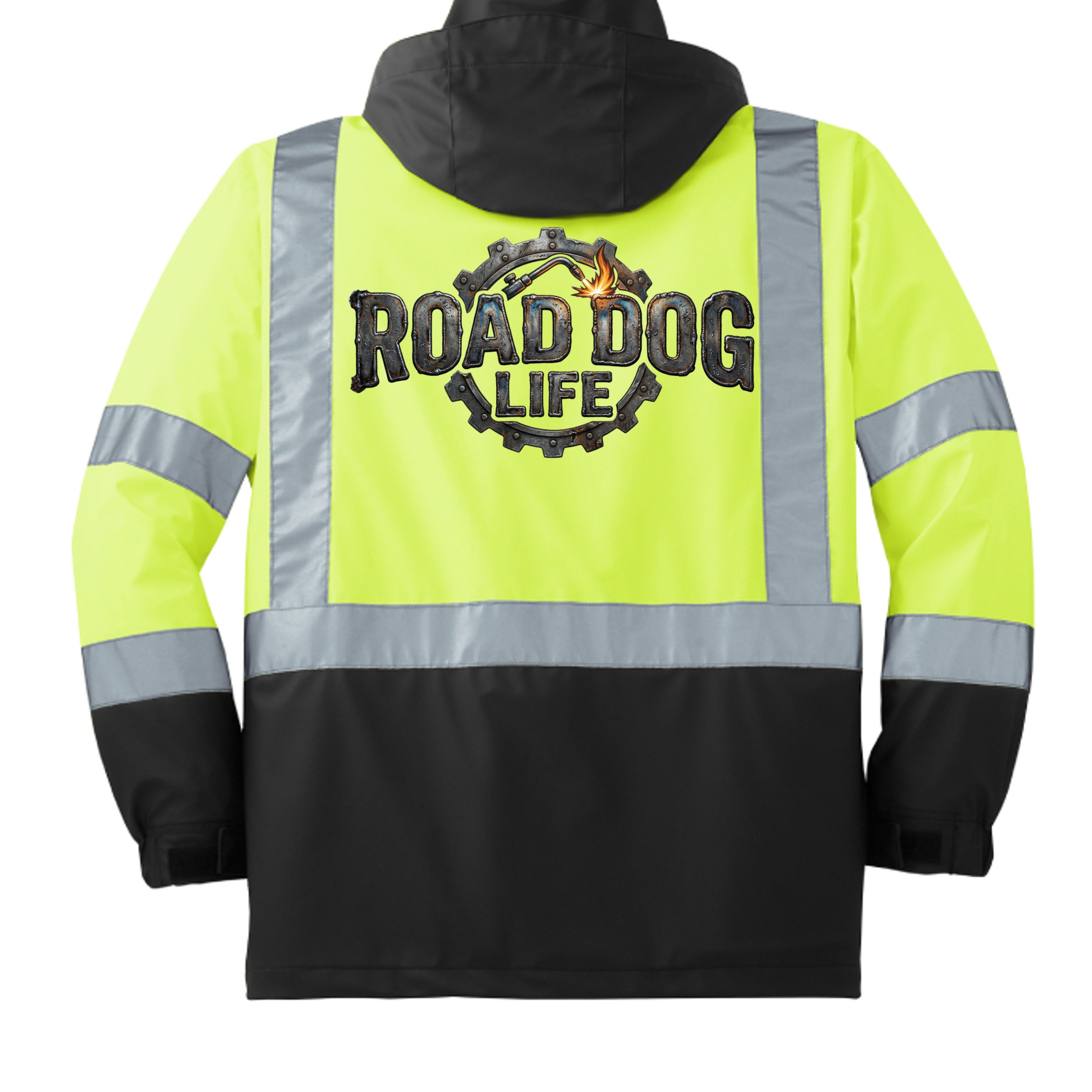 Safety Yellow - CSJ25 - BACK