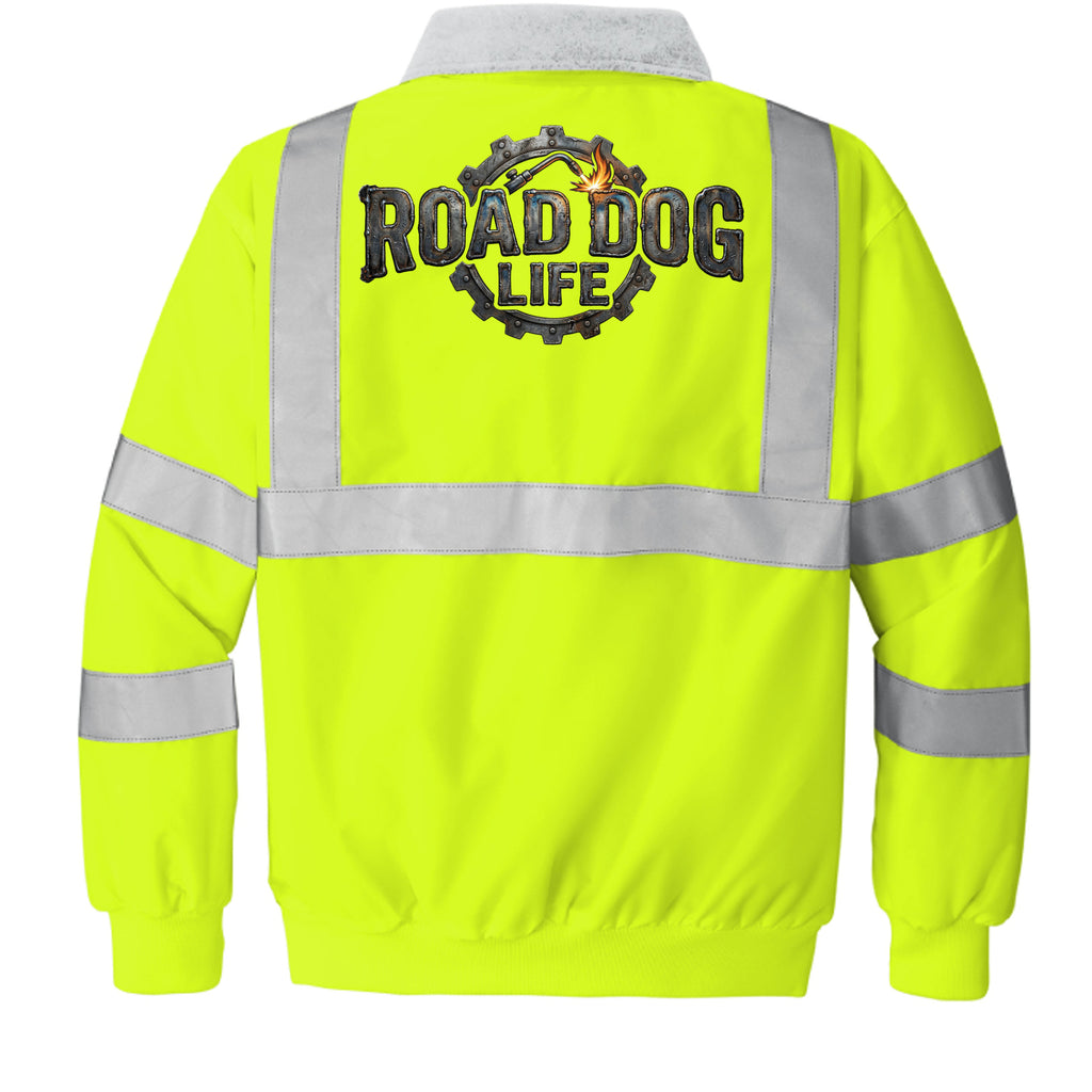 Safety Yellow - SRJ754 - BACK
