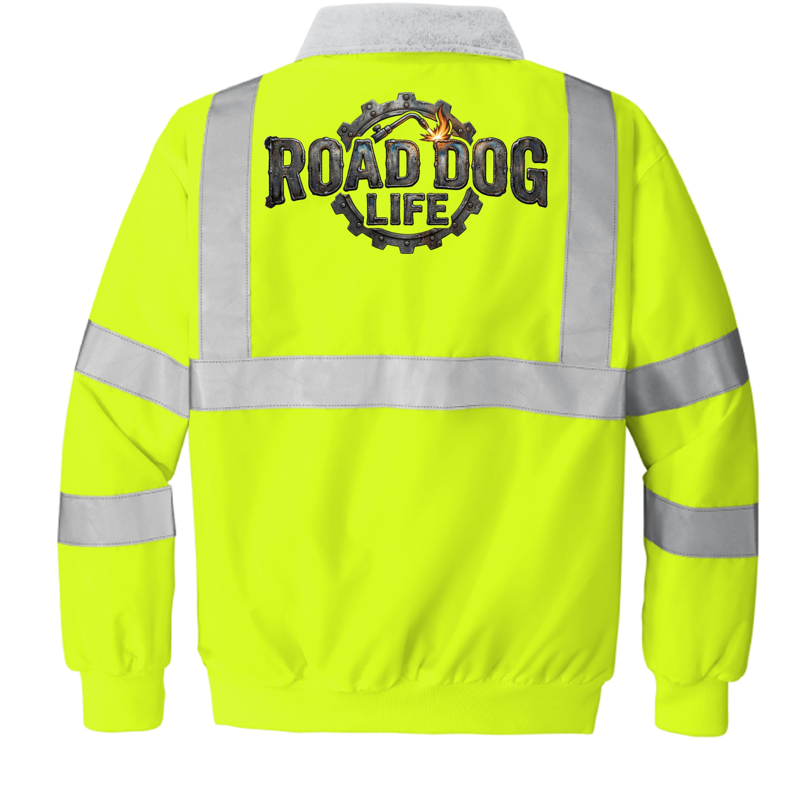 Safety Yellow - SRJ754 - BACK