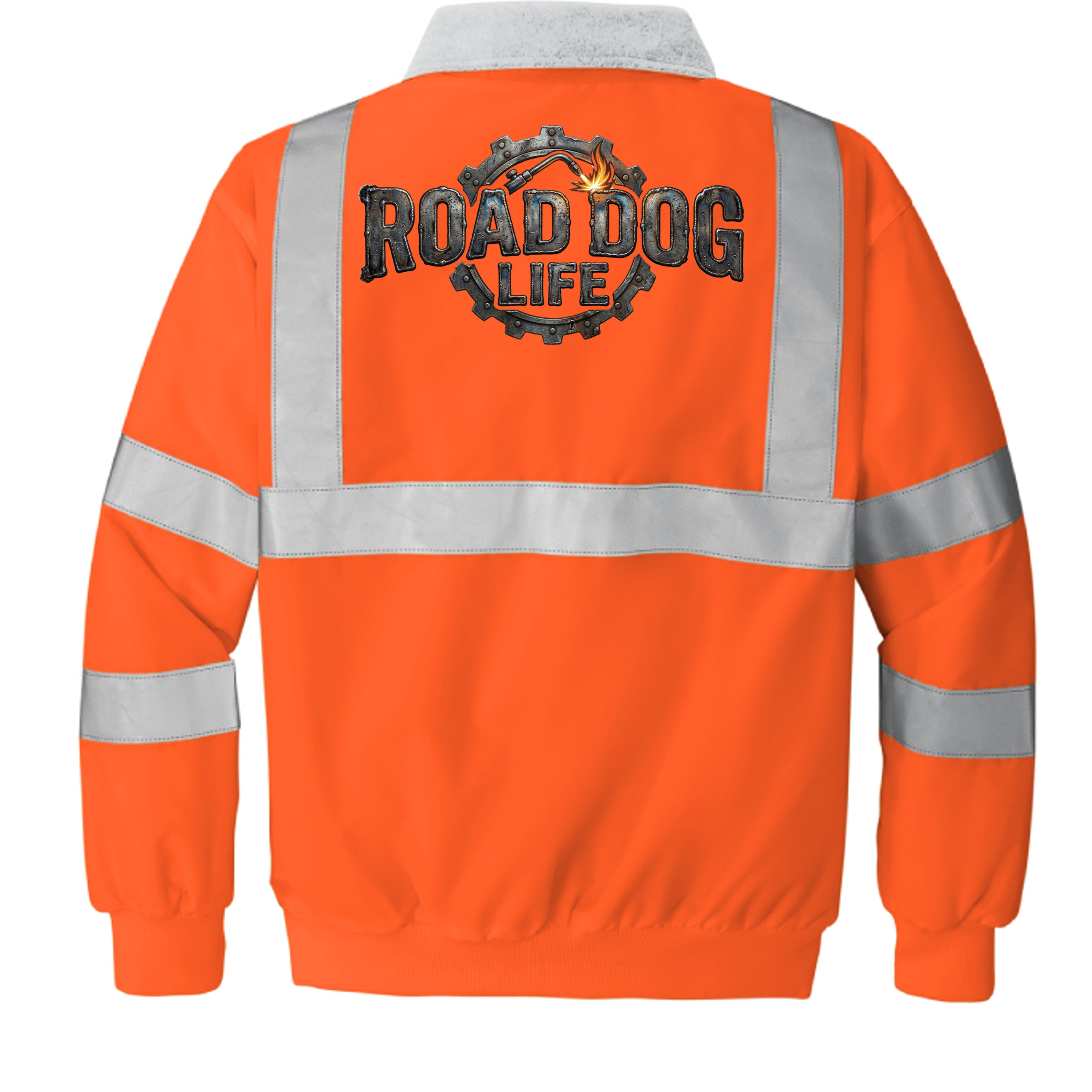 Safety Orange - SRJ754 - BACK