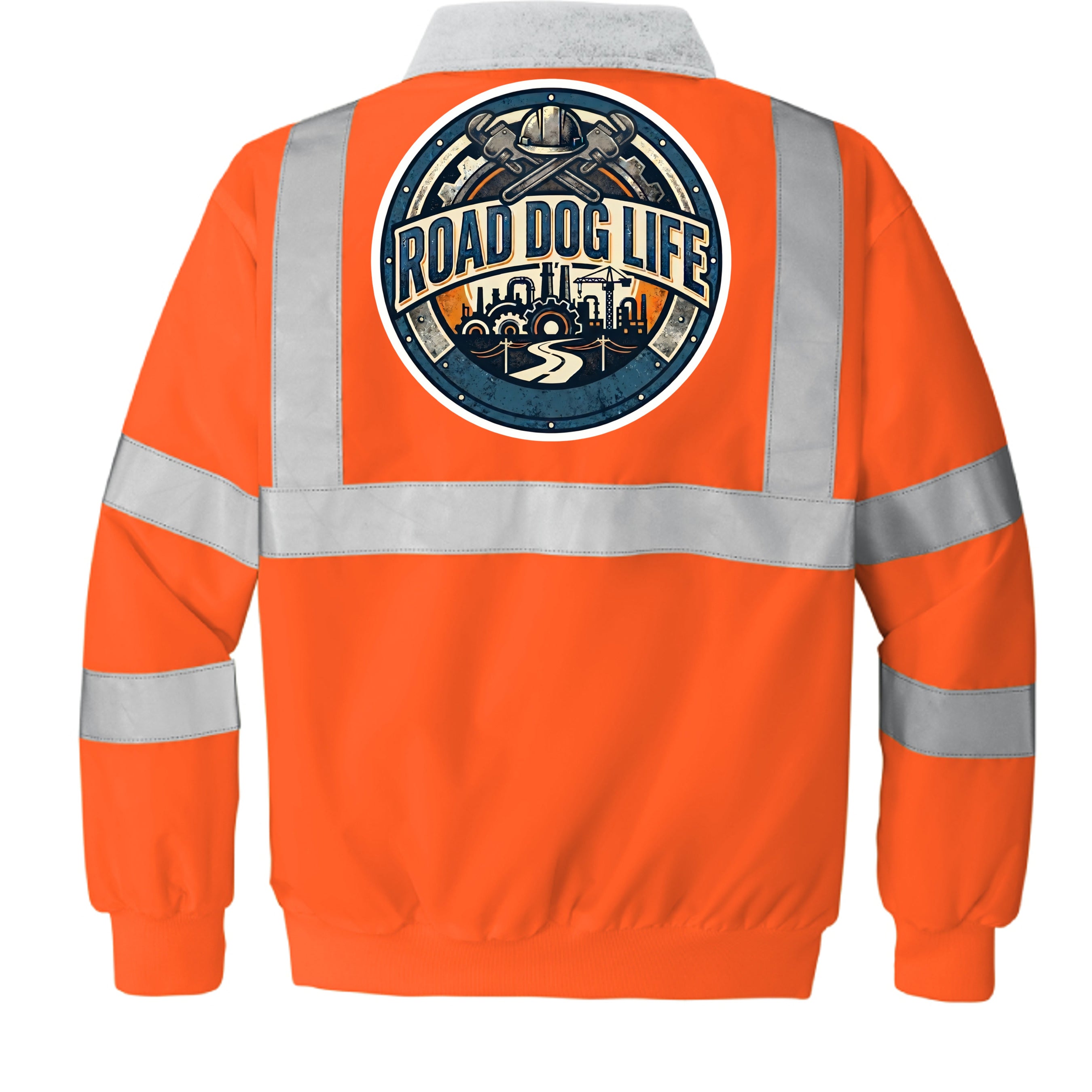 Safety Orange - SRJ754 - BACK